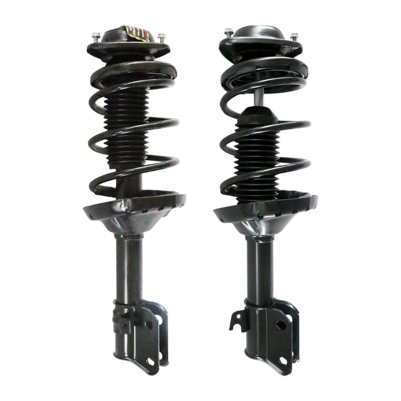 Maxfavor Front Shock Absorber Kit with Coil Springs Compatible with 2004 Subaru Forester X Shock Absorber Assembly Replace OE 172346 172345 Set of 2