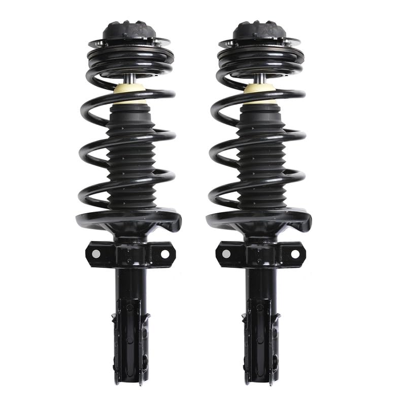 Maxfavor Front Complete Struts Assembly with Coil Springs Compatible with Saturn Ion 2003-2007 L4-2.2L 2006-2007 L4-2.4L Shock Absorber Assembly Replace OE 172203 Set of 2