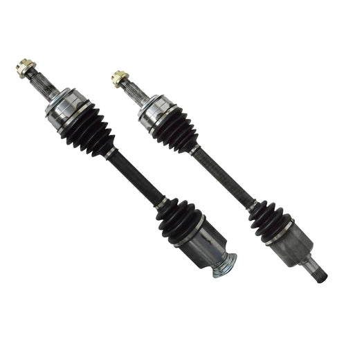 Front Pair CV Axle Shaft Assembly Compatible with 2007-2009 RDX Base AWD 2010-2012 RDX Base FWD & AWD 2010-2012 RDX SH-AWD AWD CV Joint Replace 44305-STK-A01 44306-STK-A00 44306-STK-A01 44305-STK-A00