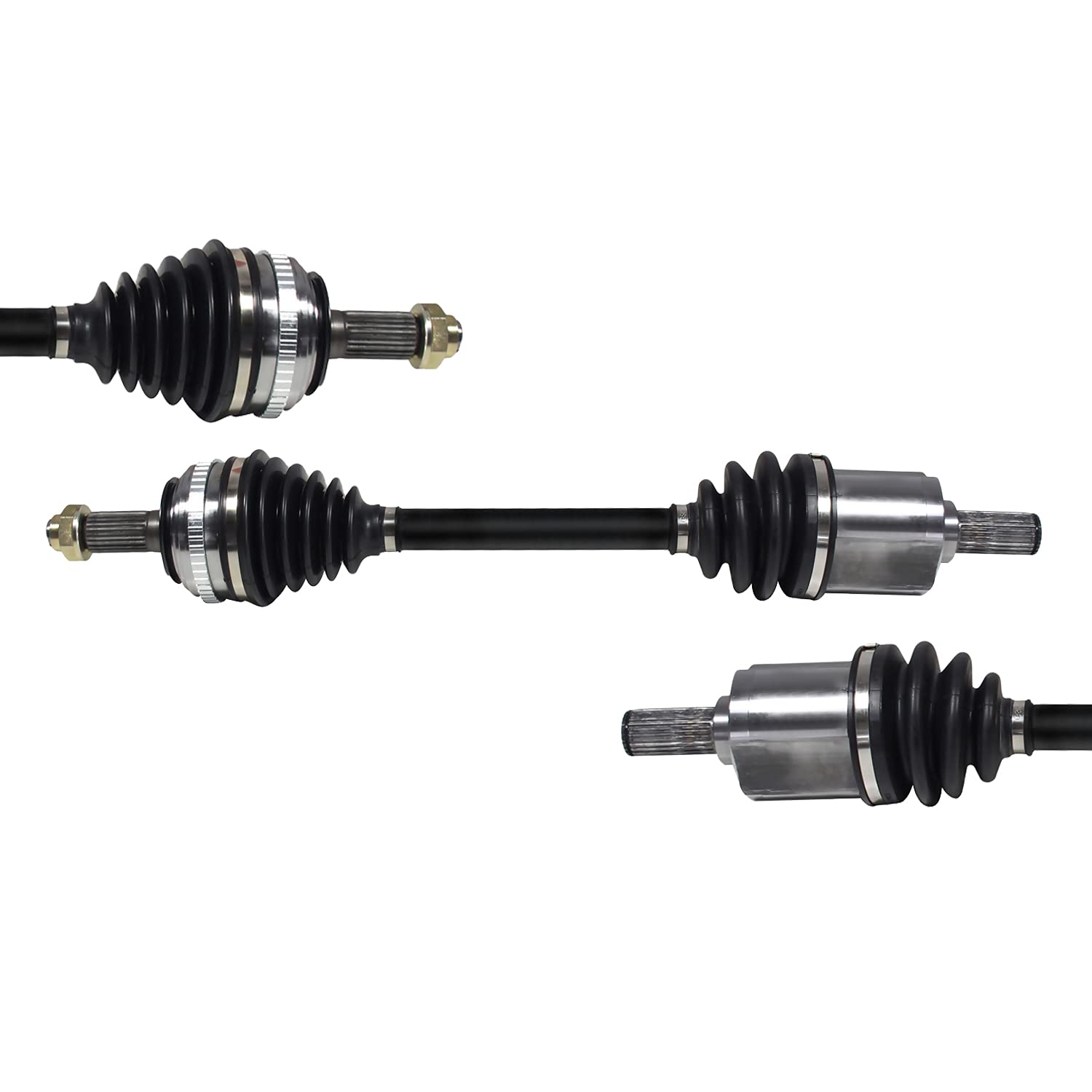 Front Pair CV Axle Shaft Assembly Compatible with 1990-1993 Integra L4 1.7L L4 1.8L CV Joint Replace 44010-S04-J51 44010-SK7-J13 44010-SK7-J22 44010-SK7-J72 44010-SK7-J73 44010-SK7-J82 44010-S04-J01