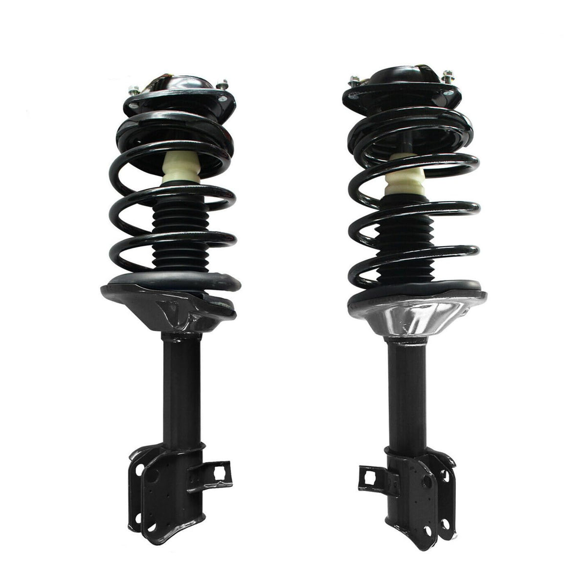 Maxfavor Pair of Front Shock Absorbers and Struts Complete Assembly with Coil Spring Compatible with Subaru Forester 1998 1999 2000 Manual Transmission, Replacement for 171413 171412