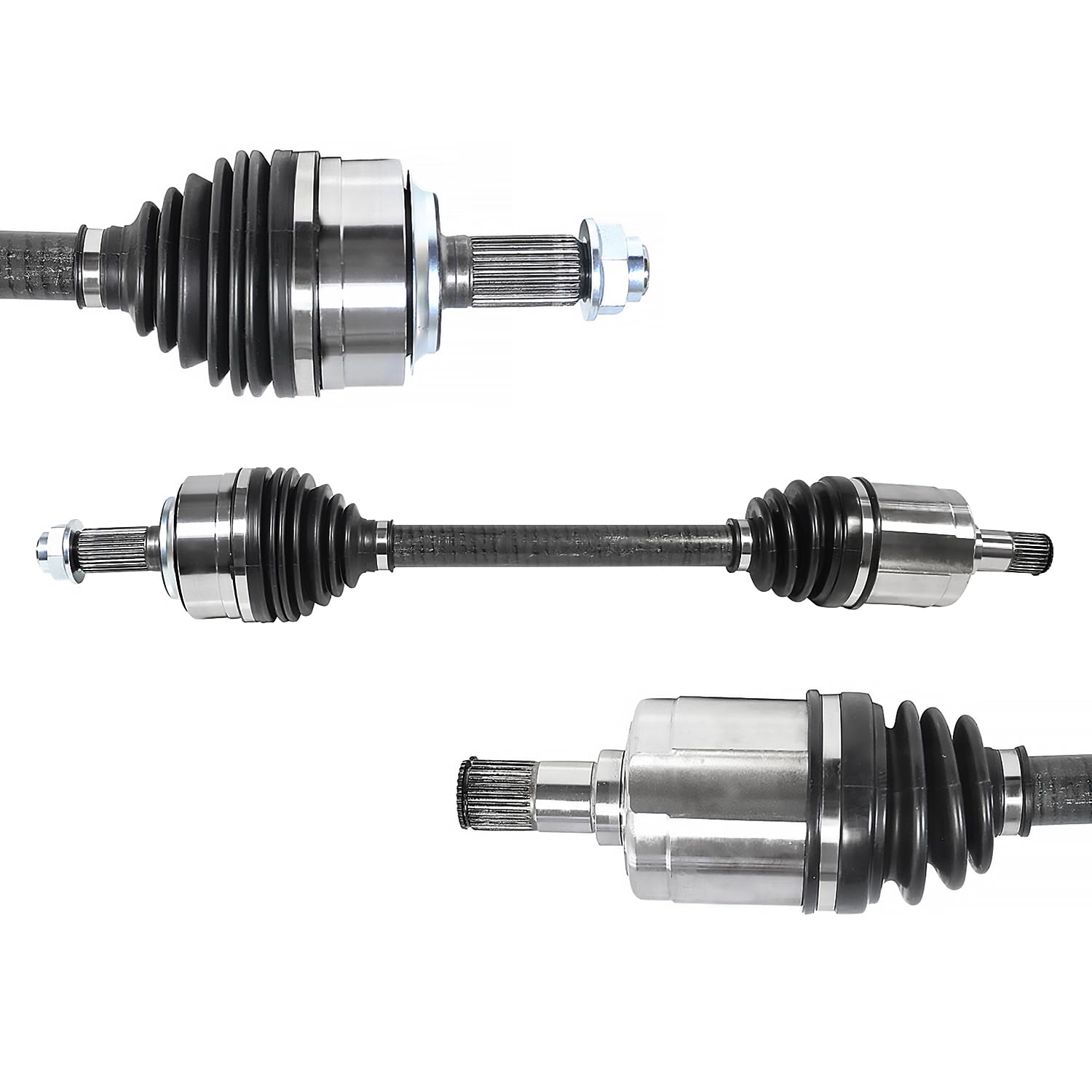 MAXFAVOR CV Axle Front FWD Compatible with Honda Accord 2015-2017 V6 3.5L Auto Trans/Manual Trans, A Pair CV Axle Joint Shaft Assembly, Driver & Passenger Side