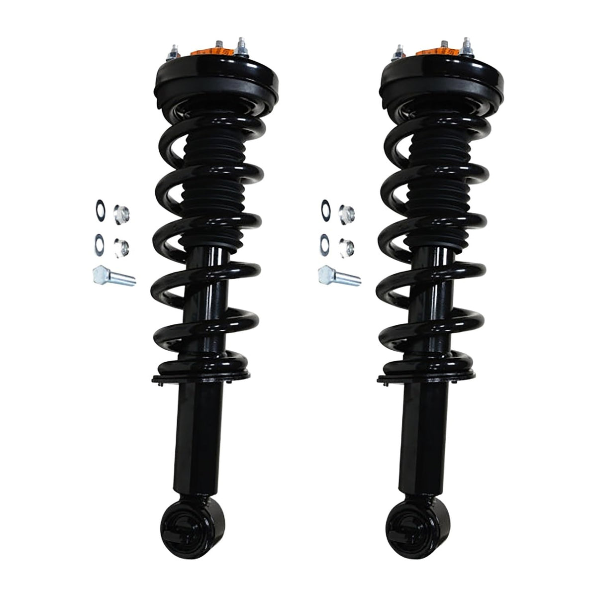 Maxfavor Pair of Front Struts and Shock Absorbers Complete Assembly with Coil Spring Compatible with Ford Expedition 2018 2019 2020 2021 2022 RWD, Replacement for 1355057