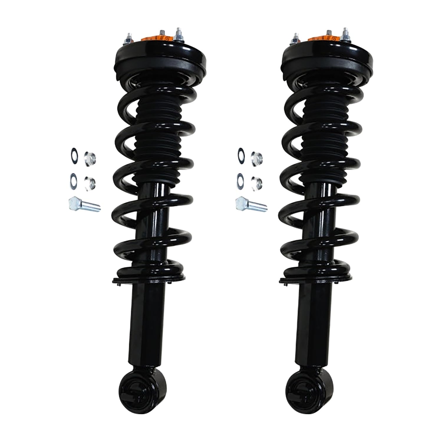 Maxfavor Pair of Front Struts and Shock Absorbers Complete Assembly with Coil Spring Compatible with Ford Expedition 2018 2019 2020 2021 2022 RWD, Replacement for 1355057
