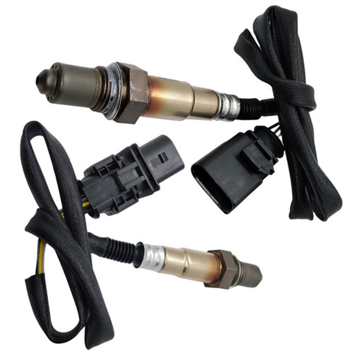 Maxfavor 2Pcs 234-5034 234-4485 Upstream Downstream O2 Oxygen Sensor Compatible with Porsche Cayenne 2011 2012 2013 2014 2015 2016 2017 2018 3.0L O2 Sensor