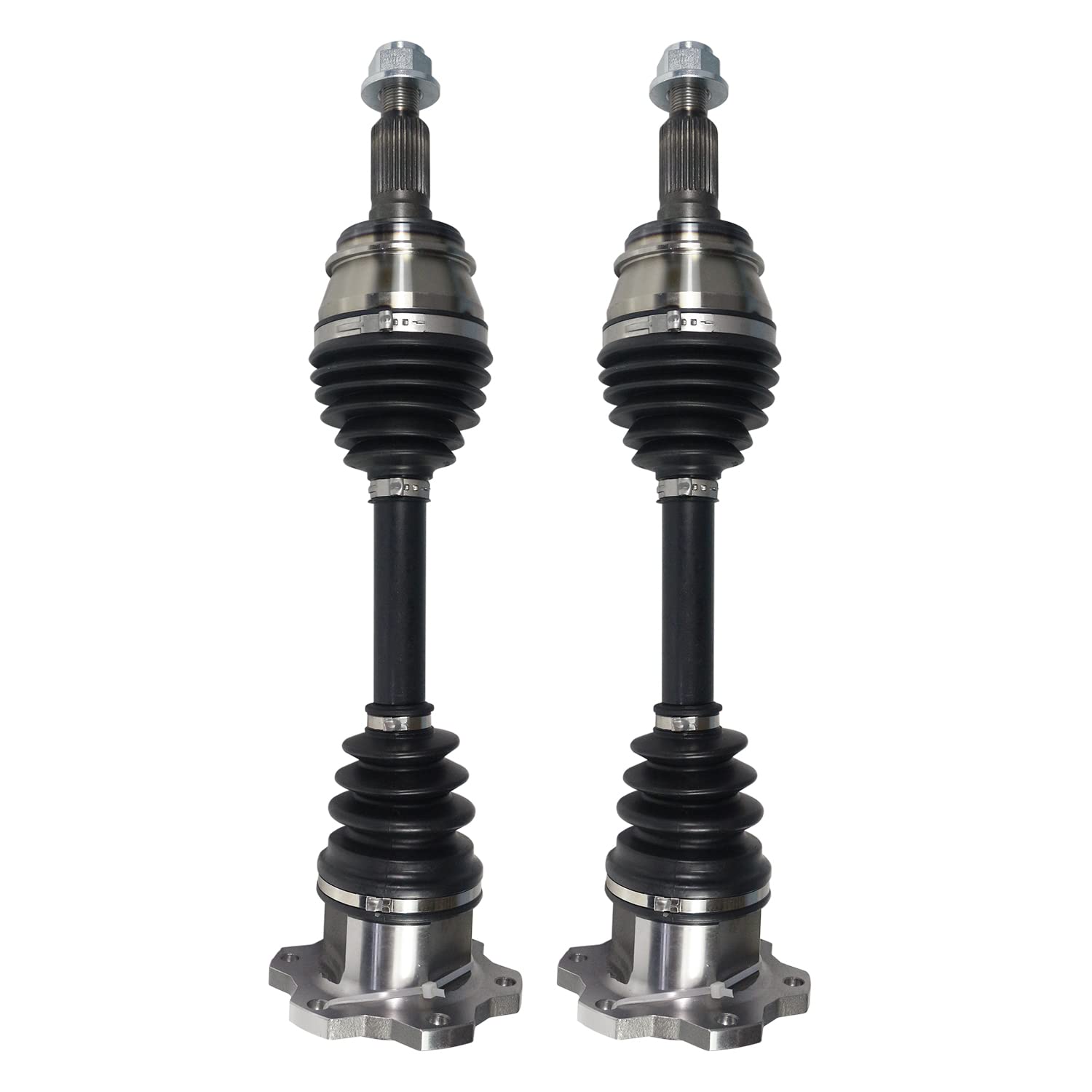 Maxfavor CV Axle Assembly Front Fit for Chevy Avalanche K1500 K2500 Silverado Suburban 1500 Tahoe, GMC Sierra 1500 Yukon XL, Cadillac Escalade ESV EXT 1988-2007 for Extreme Operating Temperatures