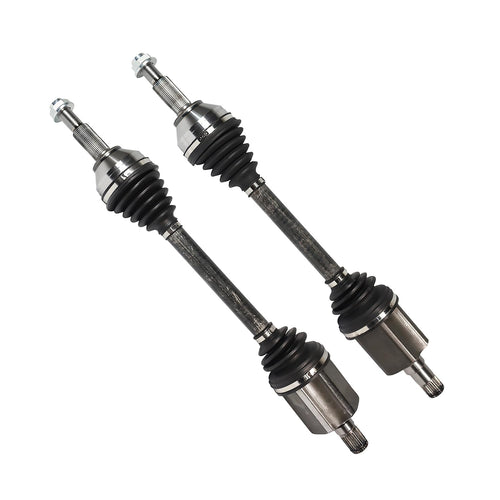 Front Pair CV Axle Shaft Assembly Compatible with Lincoln Models 2020-2023 Aviator Fit for Ford Models 2020-2023 Explorer/Police Interceptor Utility CV Joint Replace L1MZ-3A427-B L1MZ-3A427-A