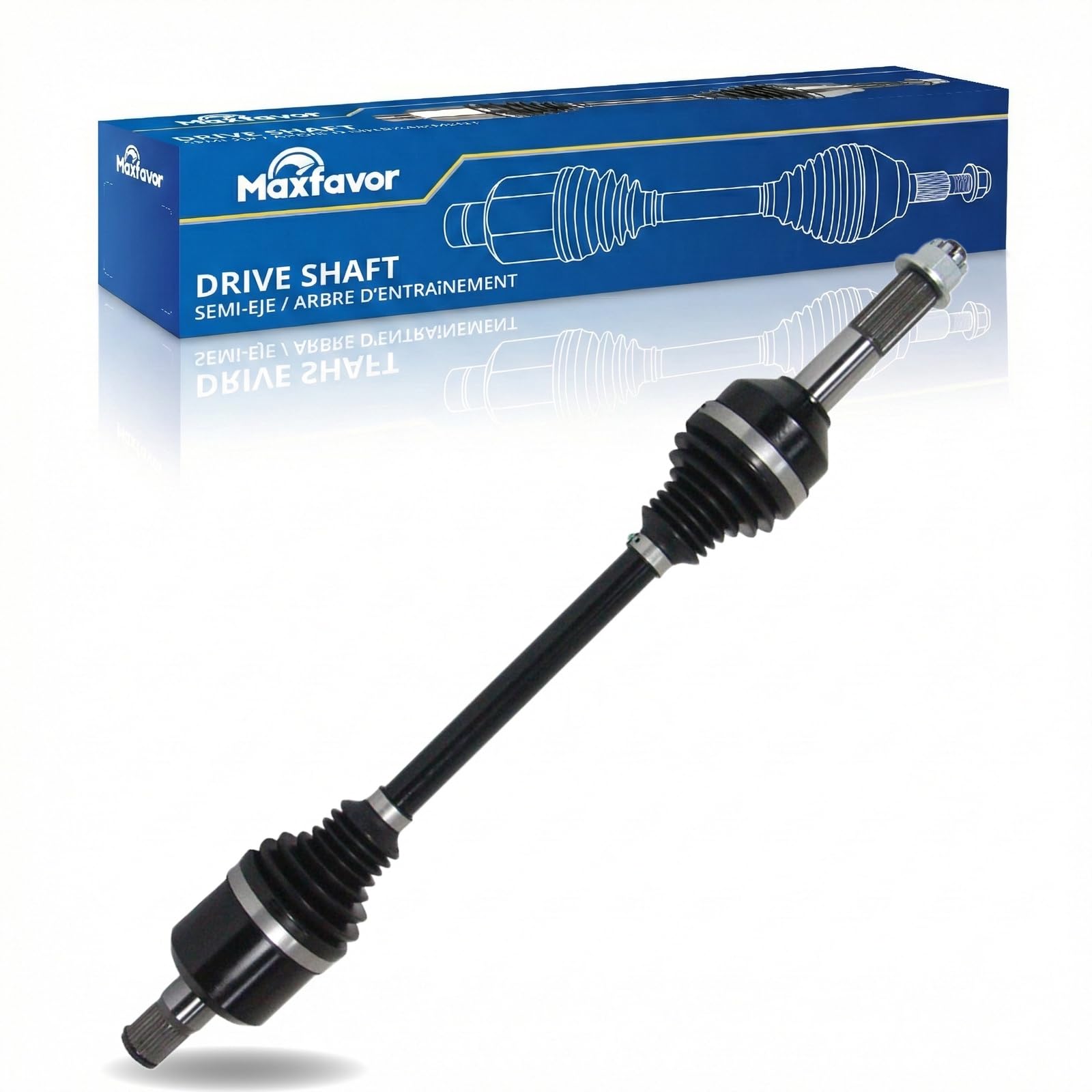Maxfavor CV Axle Rear Compatible with 2016 Kawasaki KRT800 Teryx4 LE, 2016 Kawasaki KRT800 Teryx4 Camo, 2016-2020 Kawasaki KRT800 Teryx4, Rear Left Right Side CV Axle Joint Shaft Assembly