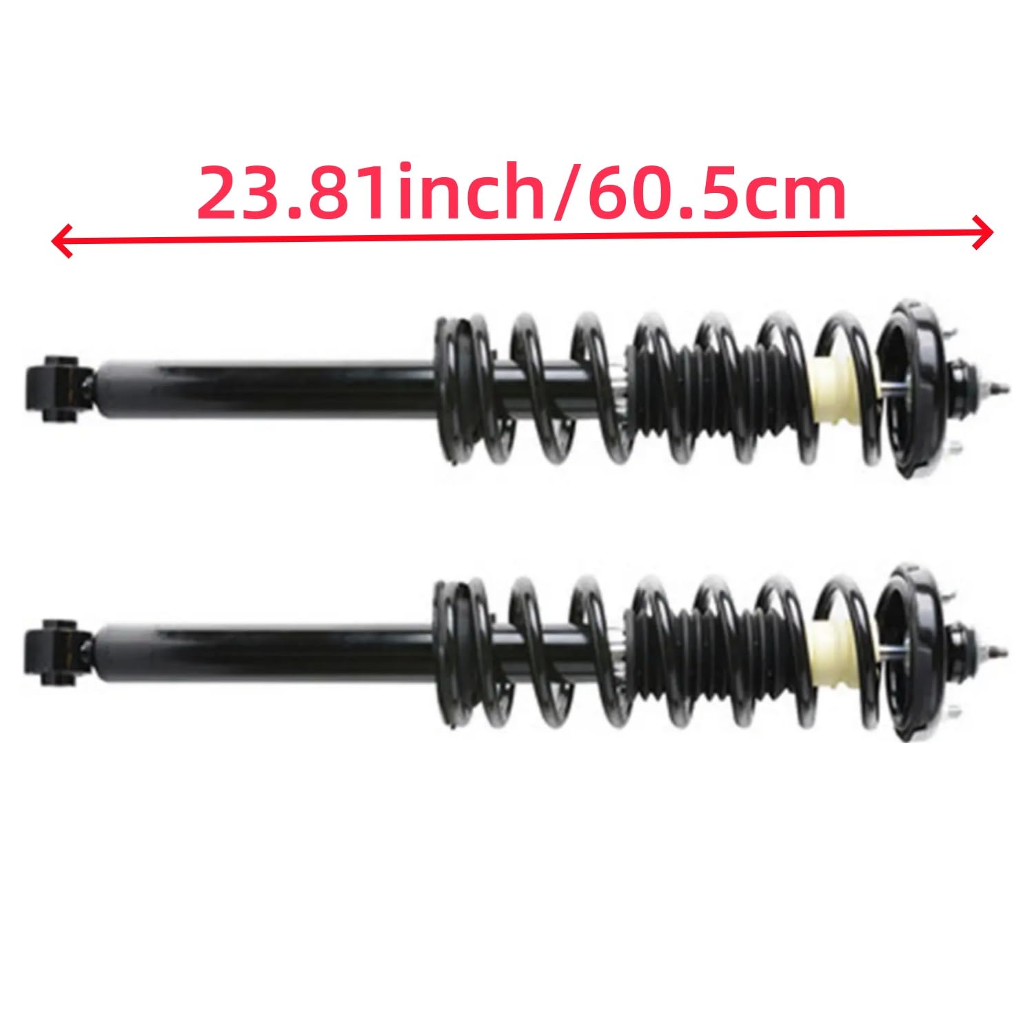 Maxfavor Rear Struts Complete Shock Absorber SET OF 2 Assembly Compatible with 2004-2008 TL FWD 003-2007 Accord Gas Engine FWD Replacement 171372