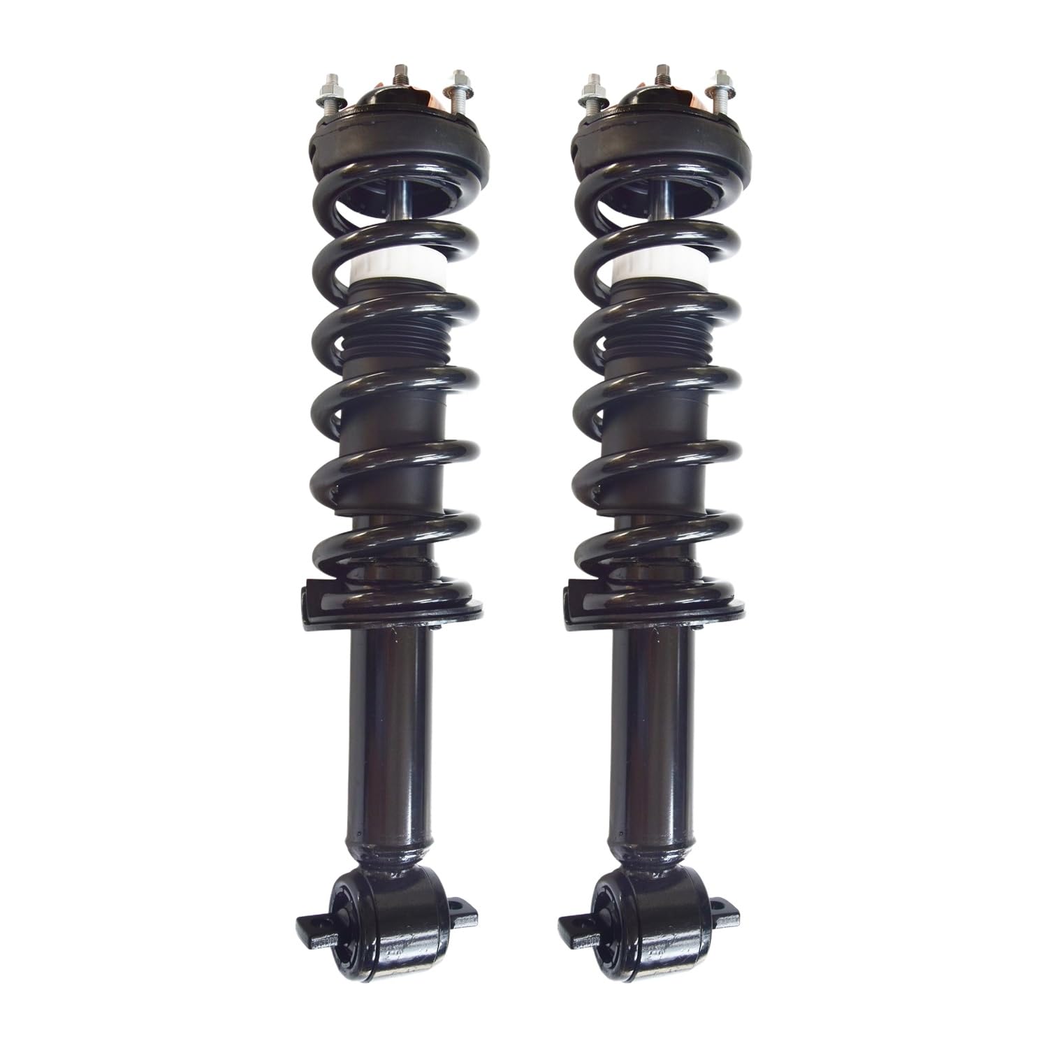 Maxfavor Pair of Front Shock Absorbers and Struts Complete Assembly with Coil Spring Compatible with Ford Ranger Lariat 2019, Replacement for 1345933