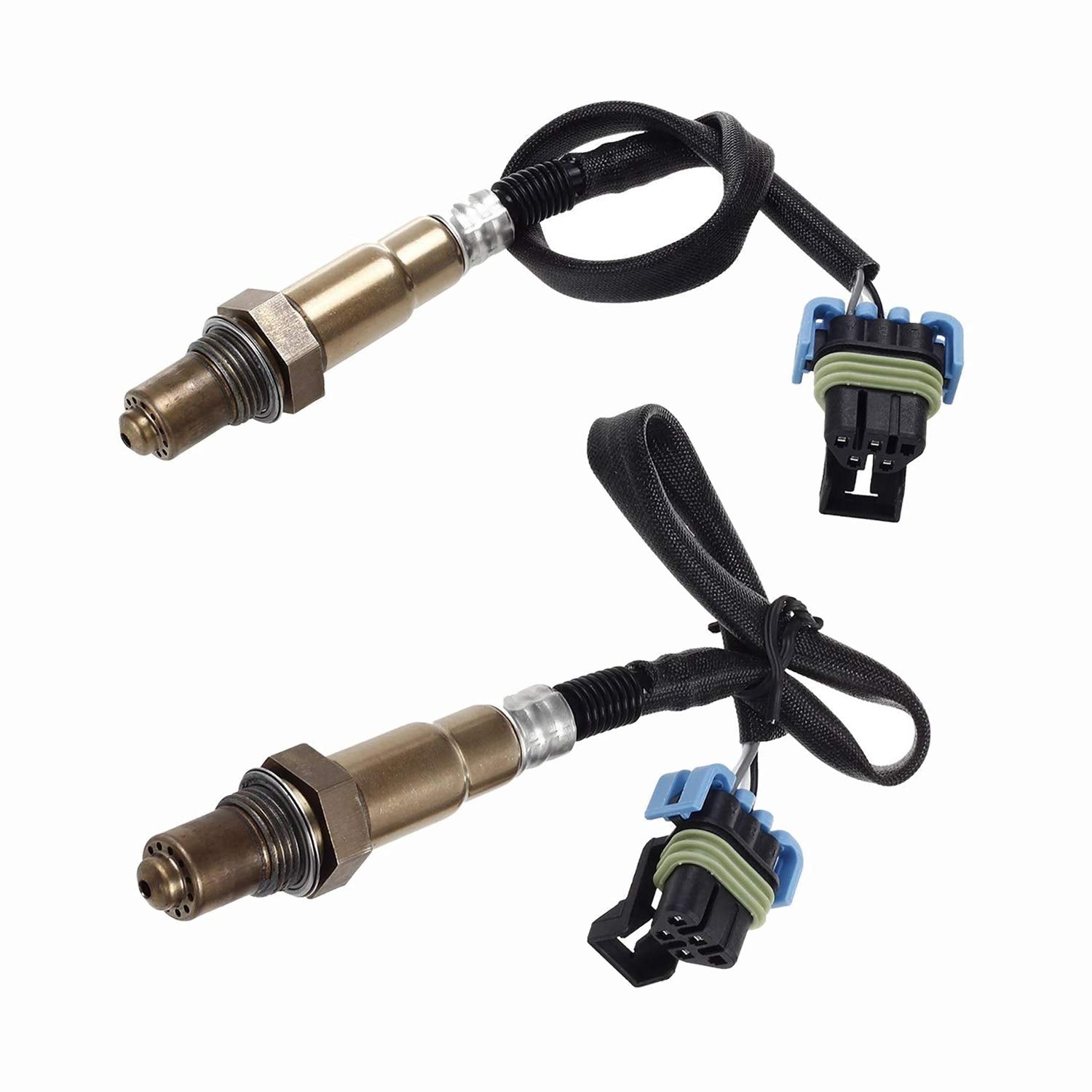 Maxfavor 2Pcs 234-4815*2 Upstream Downstream O2 Oxygen Sensor Compatible with 2010-2016 Buick LaCrosse&Cadillac SRX&GMC Terrain, 2010-2017 chevy Equinox/Impala/Captiva Sport, 2011 Saab 9-4X 3.0L 3.6L
