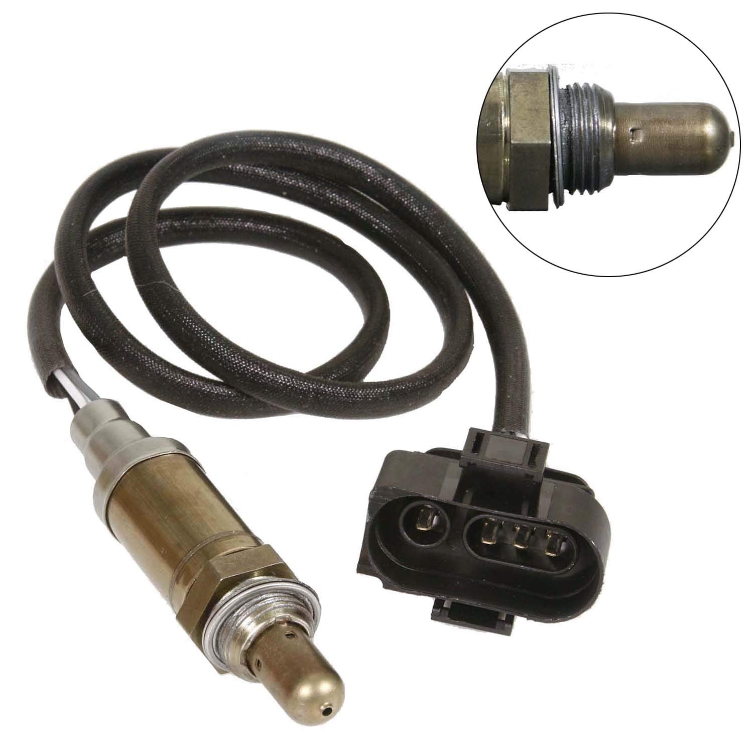 Maxfavor 234-4664 Oxygen Sensor Downstream Replacement for 1997-1999 Audi A4, for 1997-2000 Audi A4 Quattro, for 1998-1999 VW Passat L4 1.8L O2 Sensor 75-2812 75-2328 250-24147