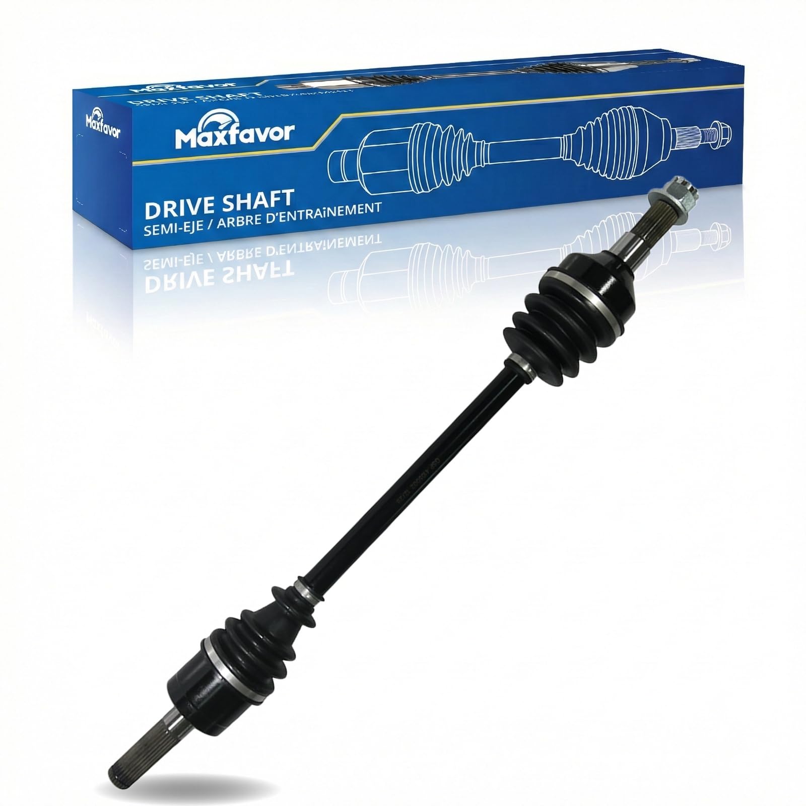 Maxfavor CV Axle Front Left Compatible with 2014-2021 Kawasaki KRT800 Teryx4 LE, 2014-2016 Kawasaki KRT800 Teryx4 Camo, Front Driver Left Side CV Axle Joint Shaft Assembly