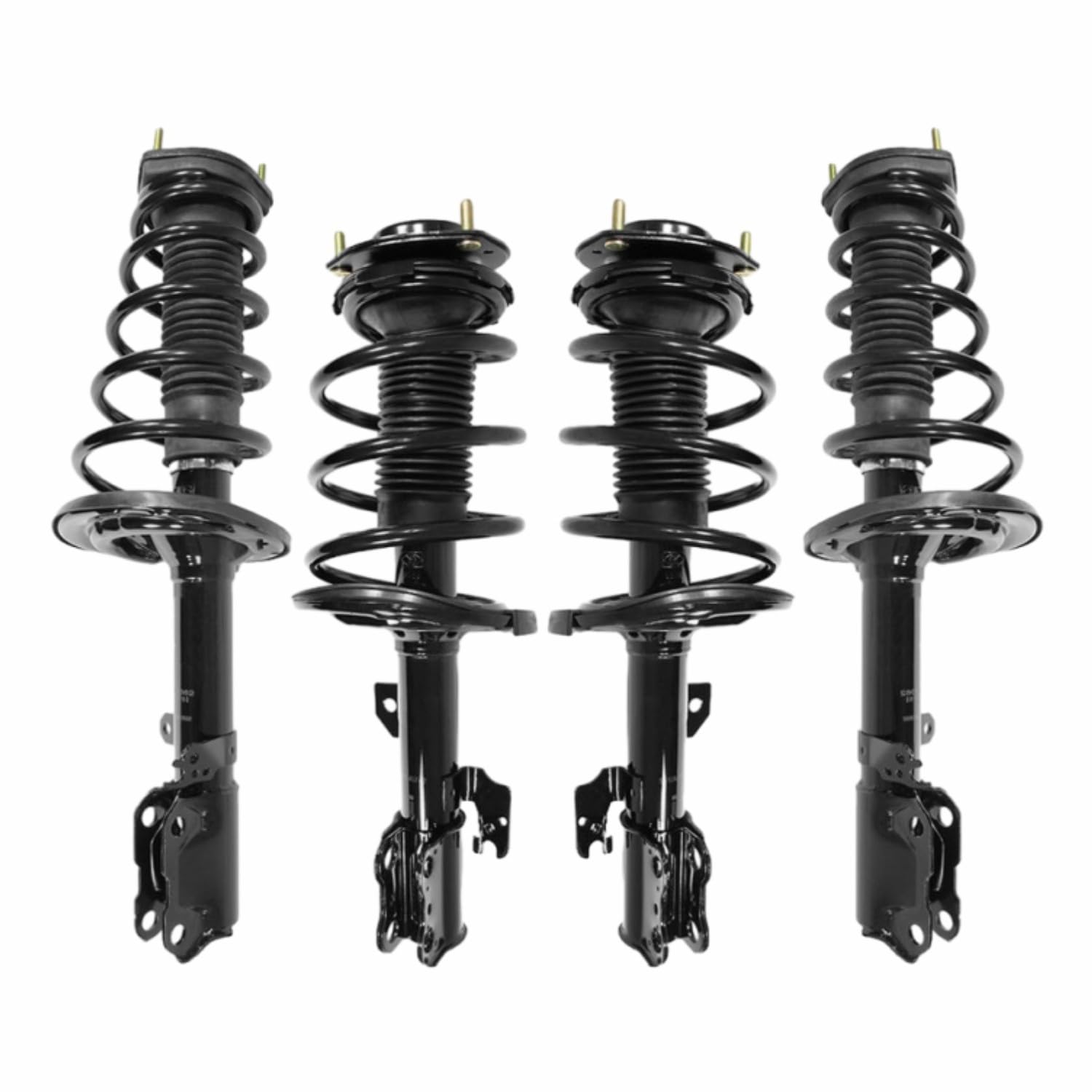 Maxfavor Front & Rear Complete Strut Assemblies with Coil Springs for Toyota Camry Hybrid 2007-2011 Camry CE 2007-2008 Camry 2009-2011 Base Set of 4 Replacement 172310 172309