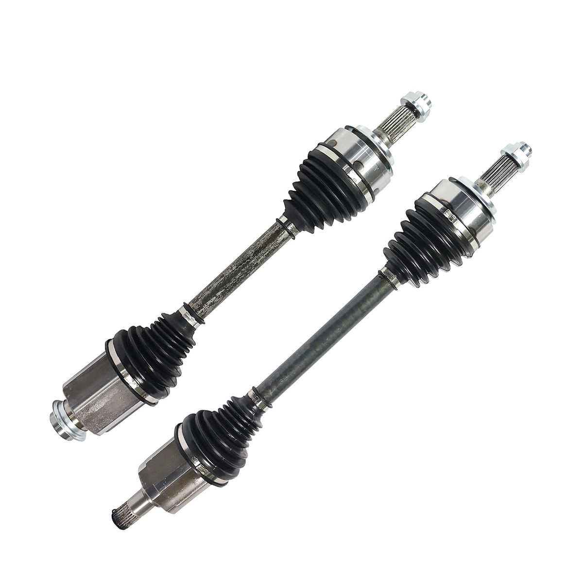 Front Pair CV Axle Shaft Assembly Compatible with Honda Models 2016 2017 2018 2019 2020 Civic LX L4-2.0L FWD Manual Trans Front Drive & Passenger CV Joint Replace 44306-TBA-A01 44305-TBA-A51 HO-8682