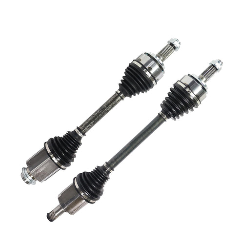 Front Pair CV Axle Shaft Assembly Compatible with Honda Models 2016 2017 2018 2019 2020 Civic LX L4-2.0L FWD Manual Trans Front Drive & Passenger CV Joint Replace 44306-TBA-A01 44305-TBA-A51 HO-8682