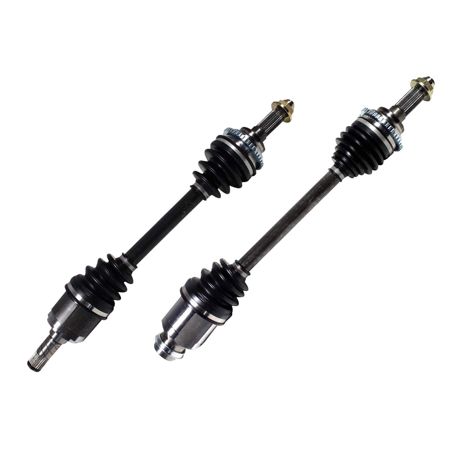 Front Pair CV Axle Shaft Assembly Compatible with 1999-2003 Protege 2002-2003 Protege5 CV Joint Replace F016-25-500A FA51-25-50X FA51-25-50XA FA51-25-50XR0B FA52-25-500 FA52-25-500A F016-25-500