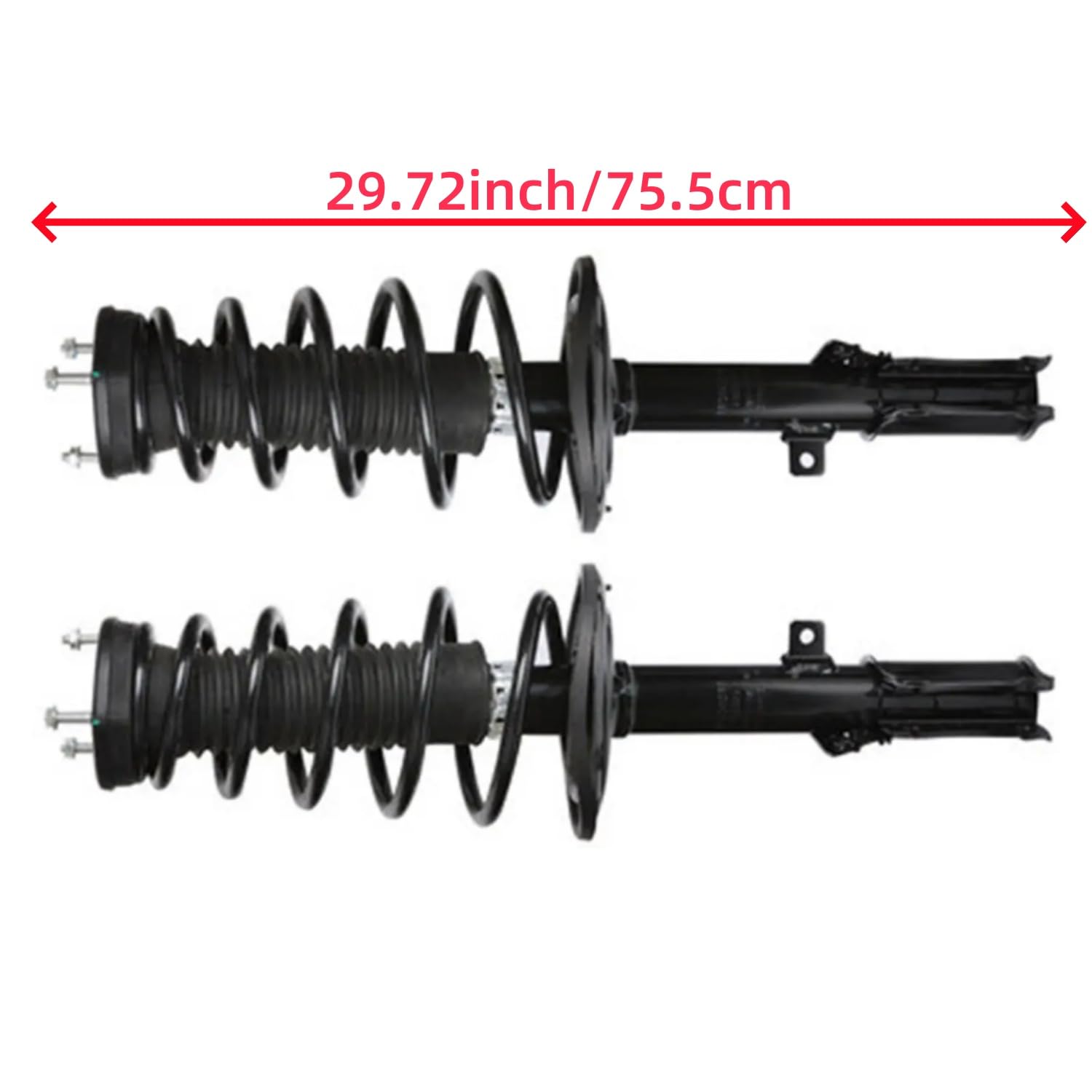 Maxfavor Rear Pair (2) Complete Struts & Coil Spring Assembly Compatible with 2004-2006 ES330 without Adaptive Varibale Suspension, for 2004-2006 Toyota Camry Replacement 172207 172208