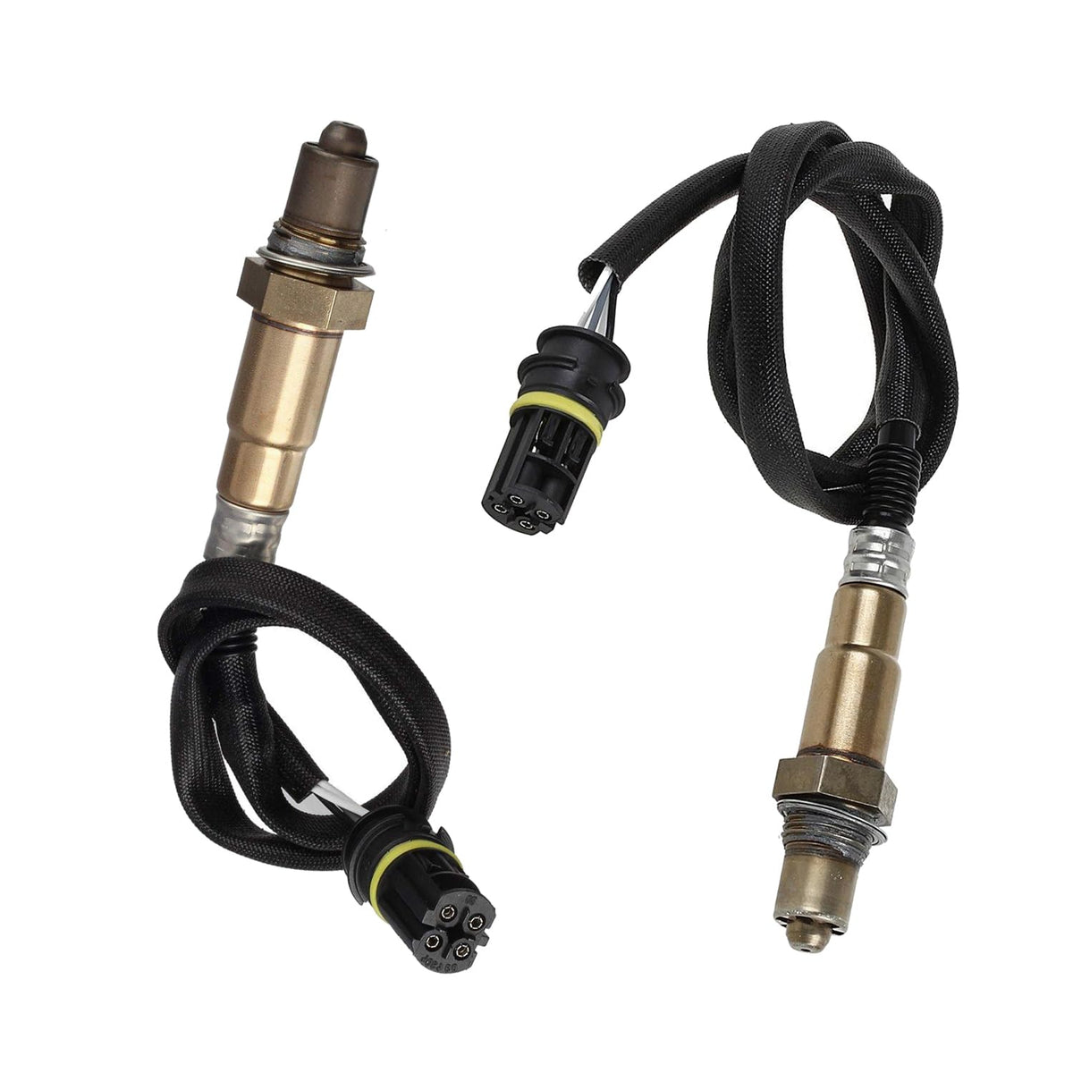 Maxfavor 2Pcs 234-4897 234-4899 Upstream Downstream O2 Oxygen Sensor Compatible with 2006-2007 Mercedes-Benz R500 5.0L, 2007 Mercedes-Benz ML500 5.0L, 2005-2011 Mercedes-Benz SLK55 AMG 5.5L O2 Sensor