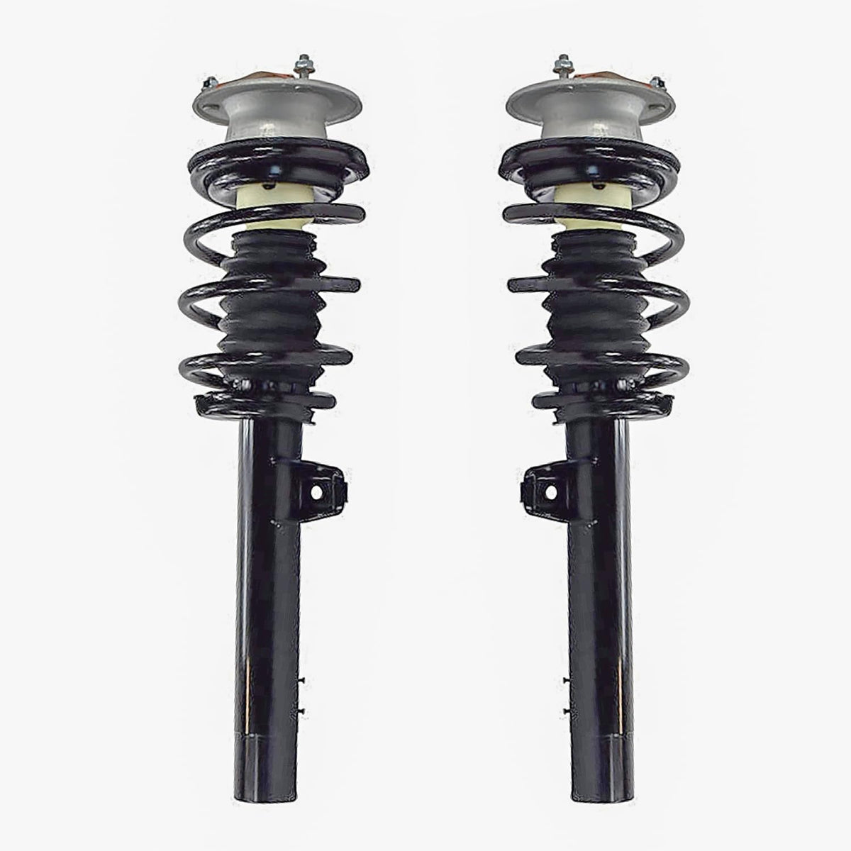 Maxfavor Pair of Front Shock Absorbers and Struts Complete Assembly with Coil Spring Compatible with BMW 128i/135i/328i/335i/335is 2007-2013, Replacement for 3335684L 3335684R