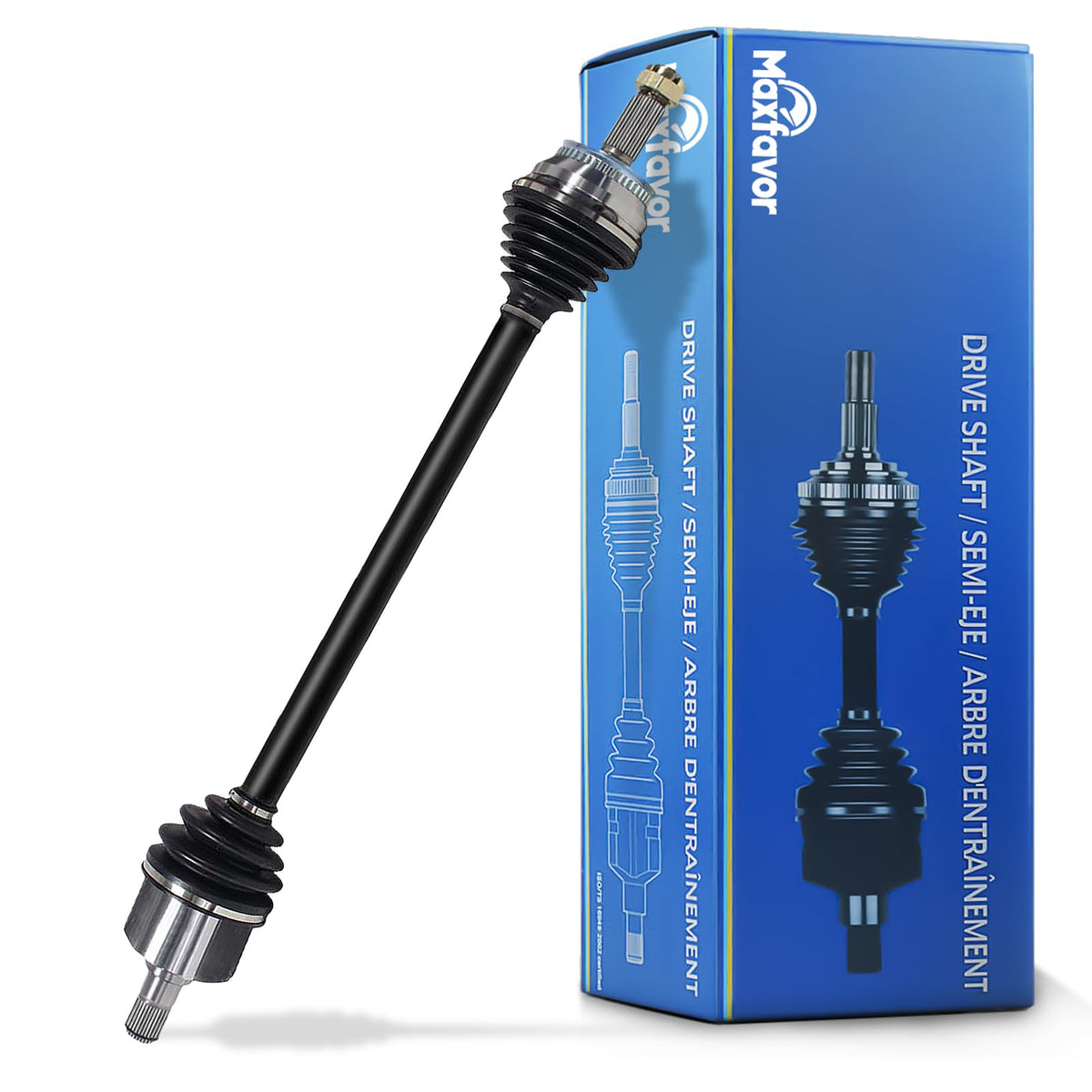 Maxfavor CV Axle Front Right Compatible with Kia Spectra 2004-2009, Spectra5 2005-2009, Hyundai Elantra 1999-2000, Tiburon 2000-2001 2.0L, FWD Manual Trans, CV Axle Shaft Assembly Front Right Side