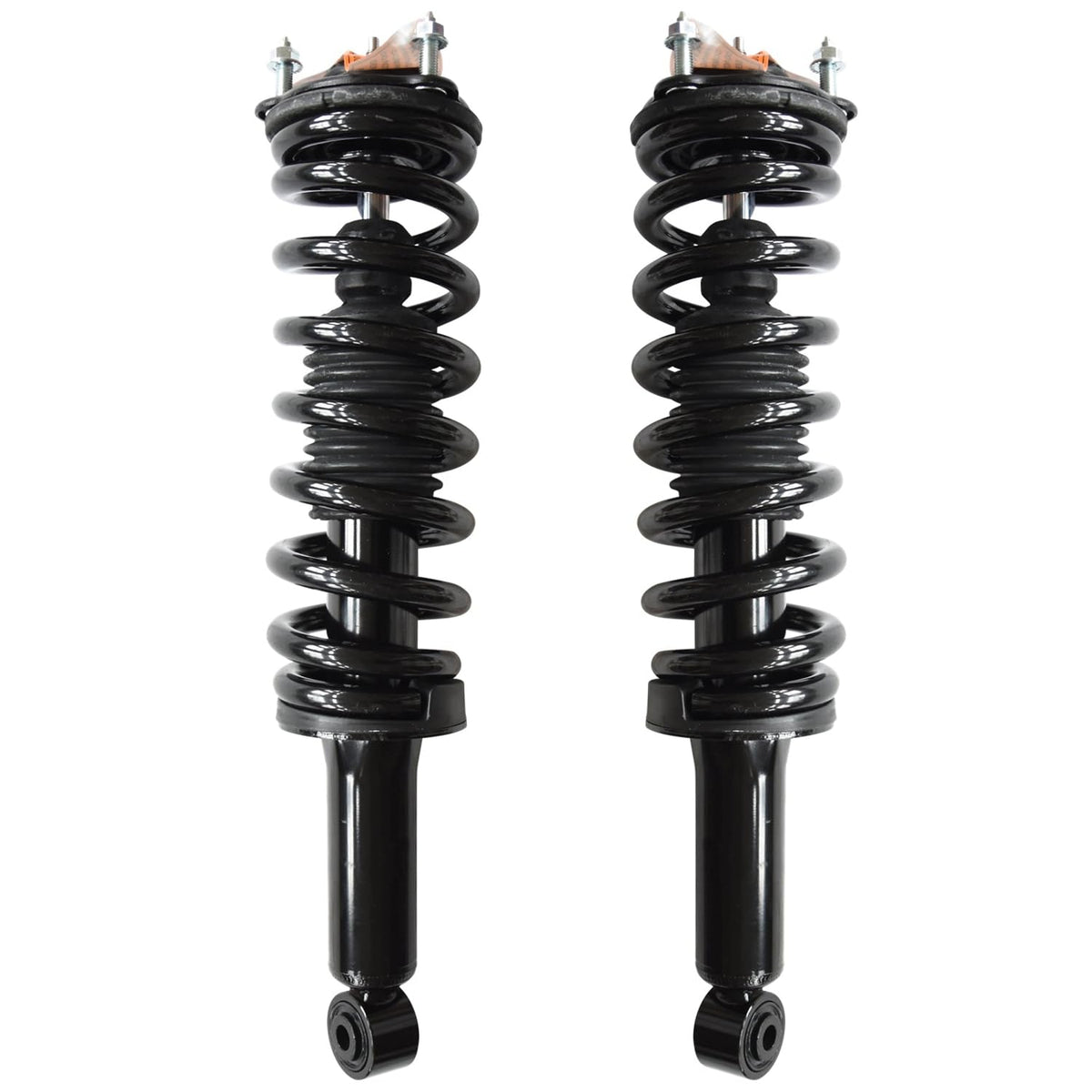 Maxfavor Pair of Front Shock Absorbers and Struts Complete Assembly with Coil Spring Compatible with Jaguar S-Type 2000 2001 2002, Replacement for 171366L 171366R