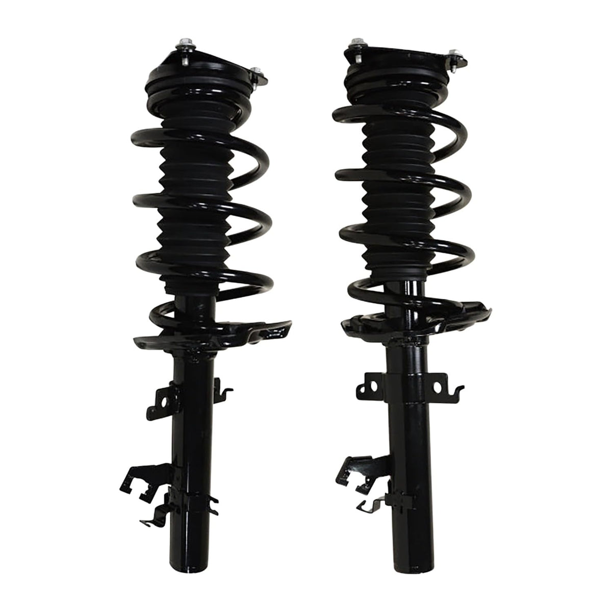 Maxfavor Pair of Front Shock Absorbers and Struts Complete Assembly with Coil Spring Compatible with Nissan Rogue 2014 2015 2016 2017 20018 20019 2020, Replacement for 2337006L 2337006R