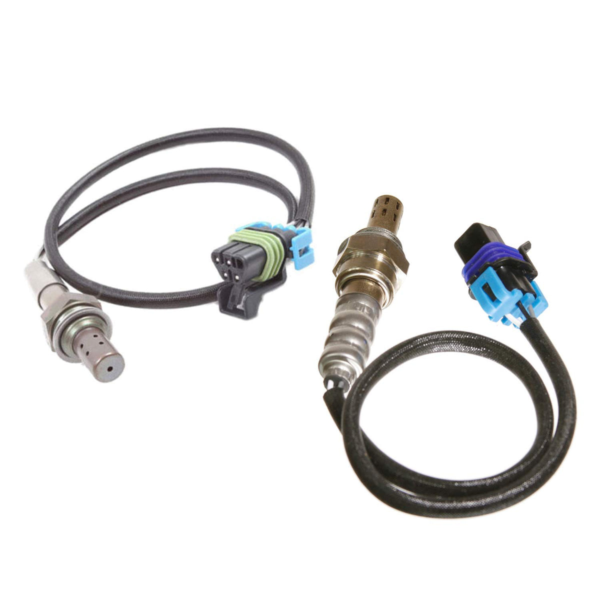 Maxfavor 234-4337 234-4336 O2 Oxygen Sensor Upstream Downstream Replacement for 2006 Chevy Silverado 1500 Suburban 1500 Tahoe, for 2006 GMC Sierra 1500 Yukon XL 1500 V8 5.3L O2 Sensor