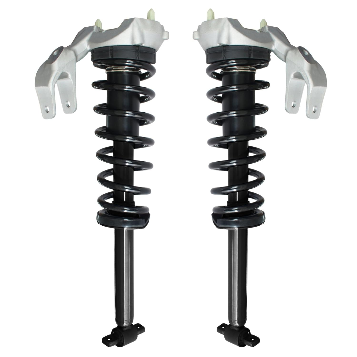 Maxfavor Pair of Front Shock Absorbers and Struts Complete Assembly with Coil Spring Compatible with Cadillac CTS 2003 2004 2005 2006 2007, Replacement for 1345709L 1345709R