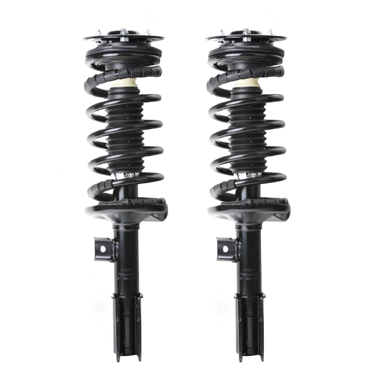 Maxfavor Pair of Front Shock Absorbers and Struts Complete Assembly with Coil Spring Compatible with Saturn Vue 2002-2003 V6-3.0L, Replacement for 172218 172217