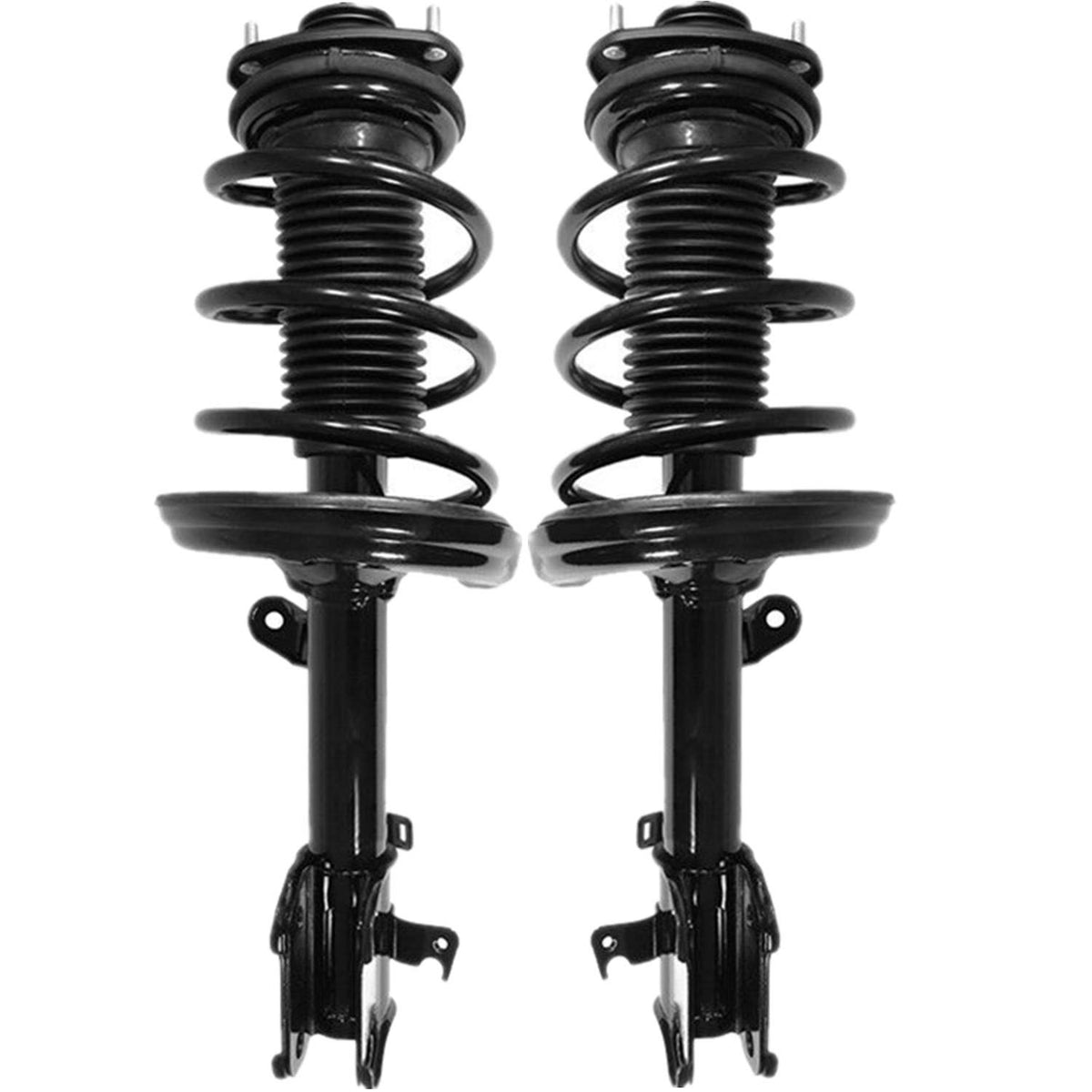 Maxfavor Pair of Front Shock Absorbers and Struts Assembly with Coil Spring, Compatible with Honda Ridgeline 2006-2014, Complete Struts Front Pair, Replacement for OE 172344 172343
