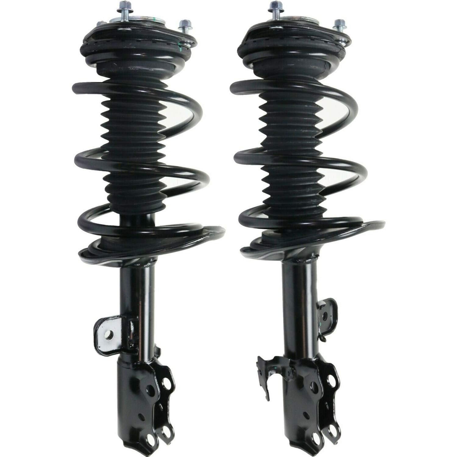 Maxfavor Pair of Front Struts and Shock Absorbers Complete Assembly with Coil Spring Compatible with Toyota RAV4 2006 2007 2008 2009 2010 2011 2012, Replacement for 272275 272276