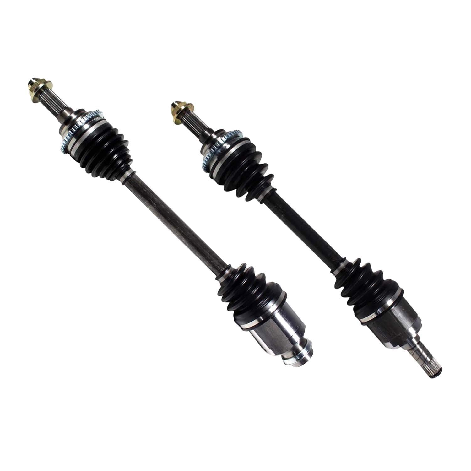 Front Pair CV Axle Shaft Assembly Compatible with 1999-2003 Protege 2002-2003 Protege5 CV Joint Replace F016-25-500A FA51-25-50X FA51-25-50XA FA51-25-50XR0B FA52-25-500 FA52-25-500A F016-25-500