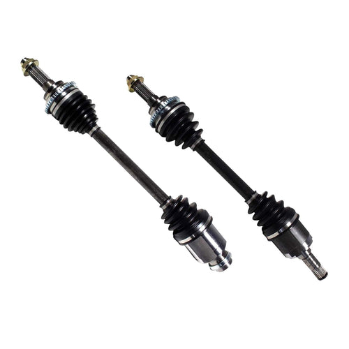 Front Pair CV Axle Shaft Assembly Compatible with 1999-2003 Protege 2002-2003 Protege5 CV Joint Replace F016-25-500A FA51-25-50X FA51-25-50XA FA51-25-50XR0B FA52-25-500 FA52-25-500A F016-25-500