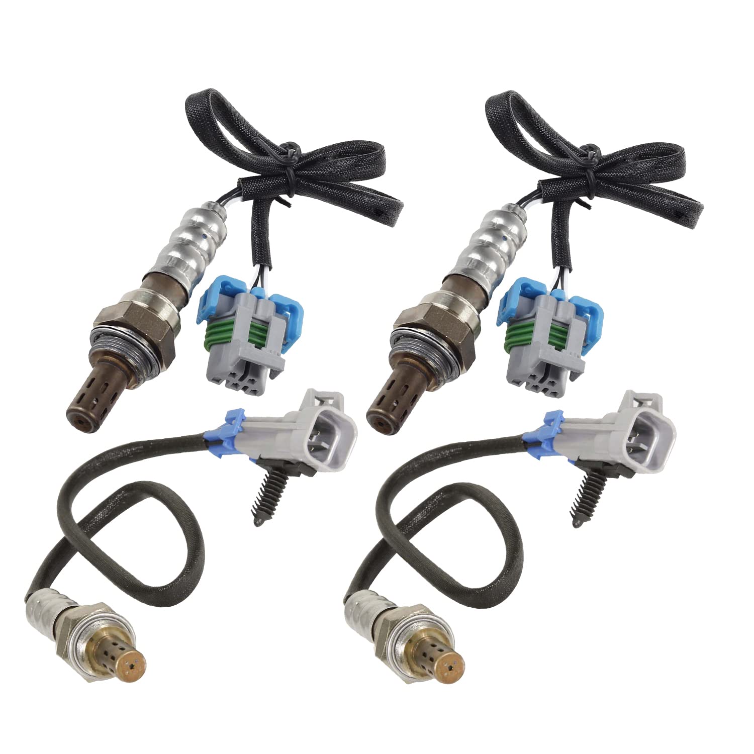 Maxfavor Upstream Downstream Oxygen Sensor Replacement for 2007 2008 Gmc Acadia Saturn Outlook V6-3.6L, for 2008 2009 Saturn Vue V6-3.6L, for 2008 Buick Enclave 3.6L 02 Sensor 234-4668 234-4294