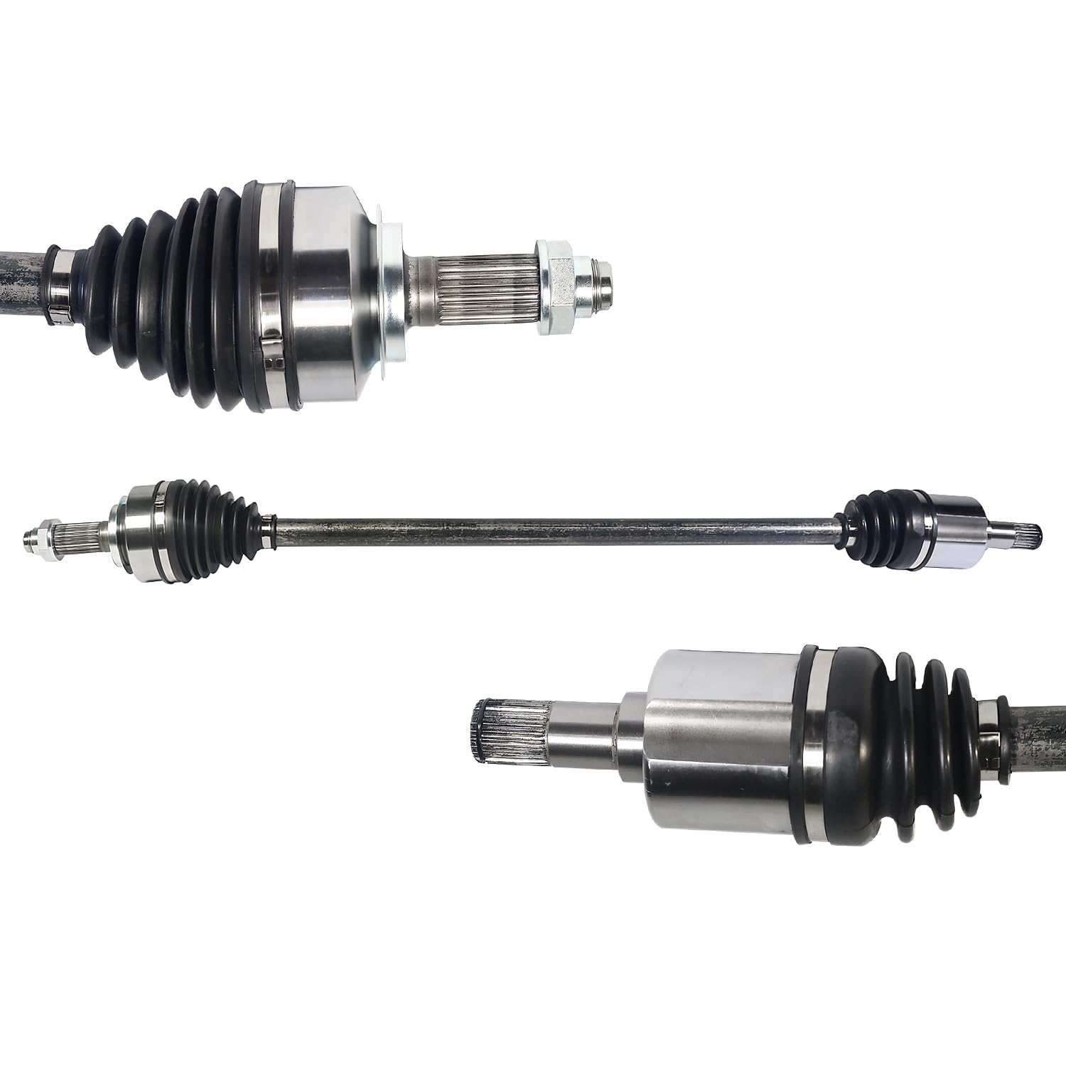 Front Pair CV Axle Shaft Assembly Compatible with Honda Models 2015-2020 Fit CV Joint Replace 44306-T5R-A92 44305-T5R-A02 44305-T5R-A92 HO-8554 14840N HO-8-8779 80-0883 189554 HO-8553 44306-T5R-A02