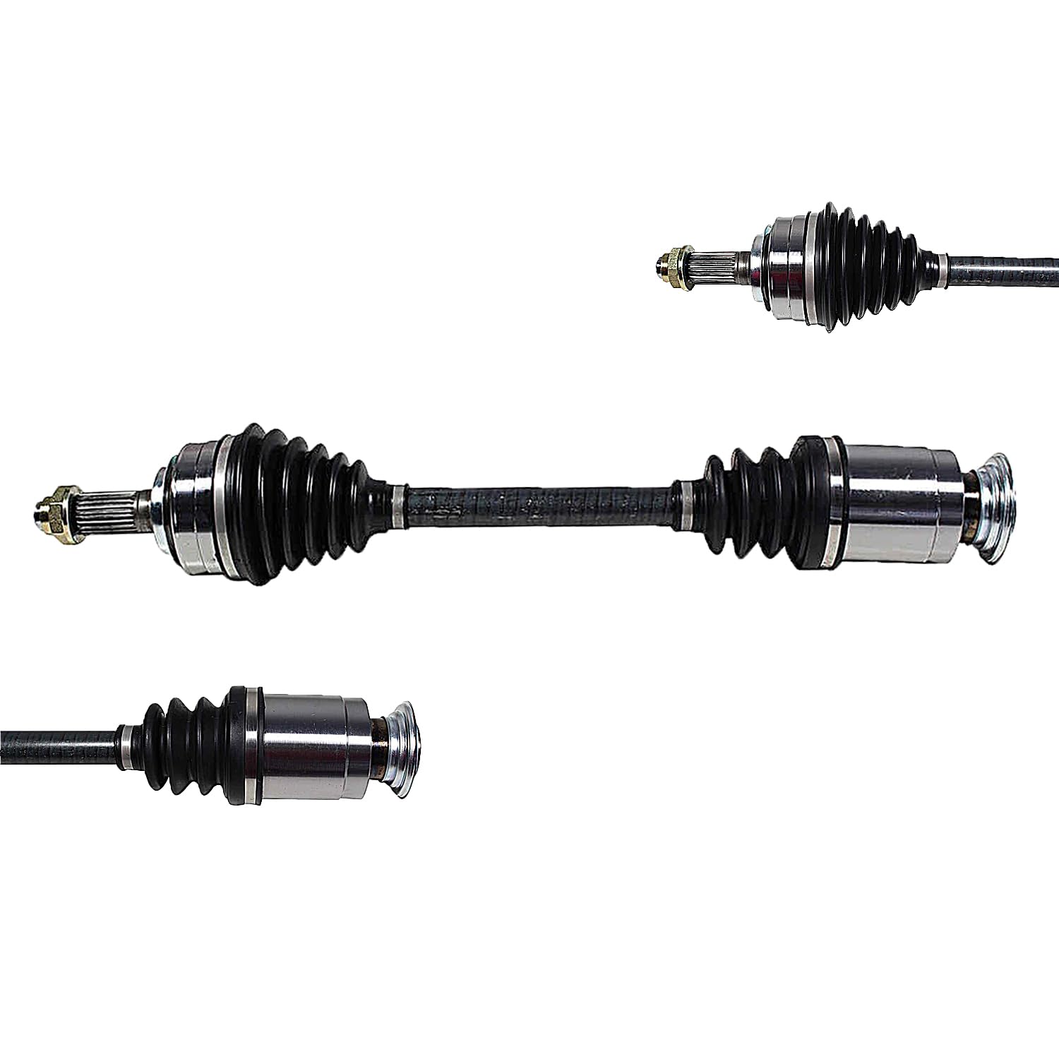 MAXFAVOR Pair(2) Front CV Axle Joint Shaft Assembly Compatible with Honda Fit 2007 2008 Automatic Trans, DX EX LX Base Sport Utility 4-Door, 1.5L CV Joint Axle Front Driver Passenger Side