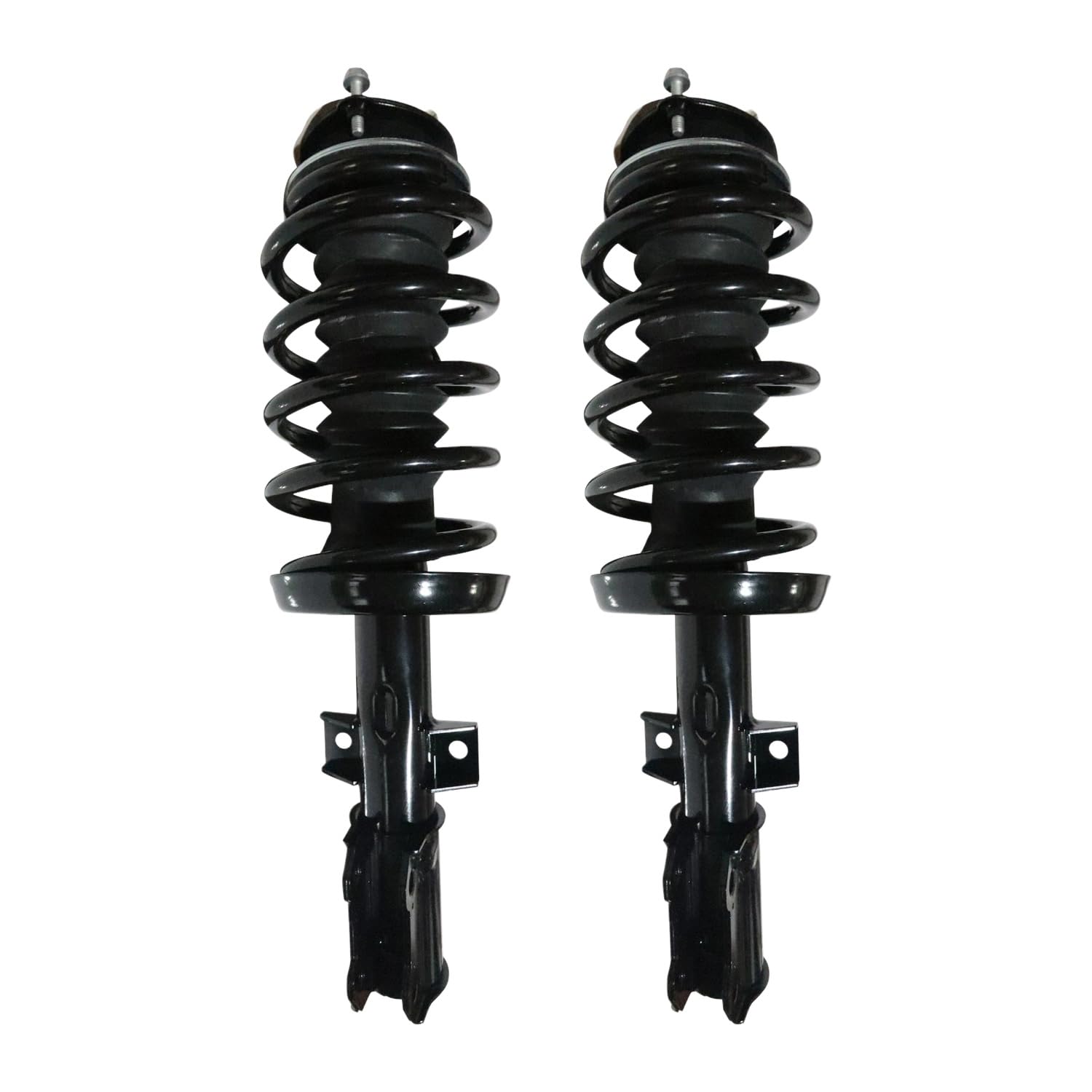 Maxfavor Pair of Front Shock Absorbers and Struts Complete Assembly with Coil Spring Compatible with Saab 9-5 2002 2003 2004 2005 2006 2007 2008 2009, Replacement for 1333159