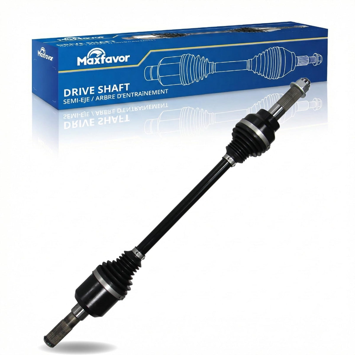 Maxfavor CV Axle Rear Right Compatible with 2015-2020 Kawasaki KAF820 Mule PRO-FXT, Rear Right Side CV Axle Joint Shaft Assembly