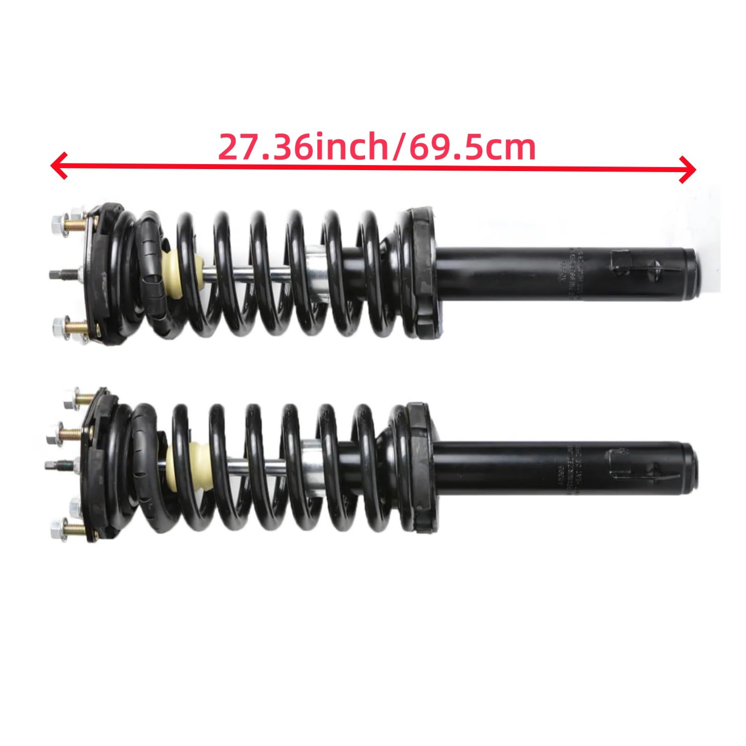 Maxfavor Front Pair (2) Shock Absorber Compatible with Jeep Commander Laredo 2007-2010 Overland 2007-2009 Commander 2006-2010 Replacement 171377L 171377R