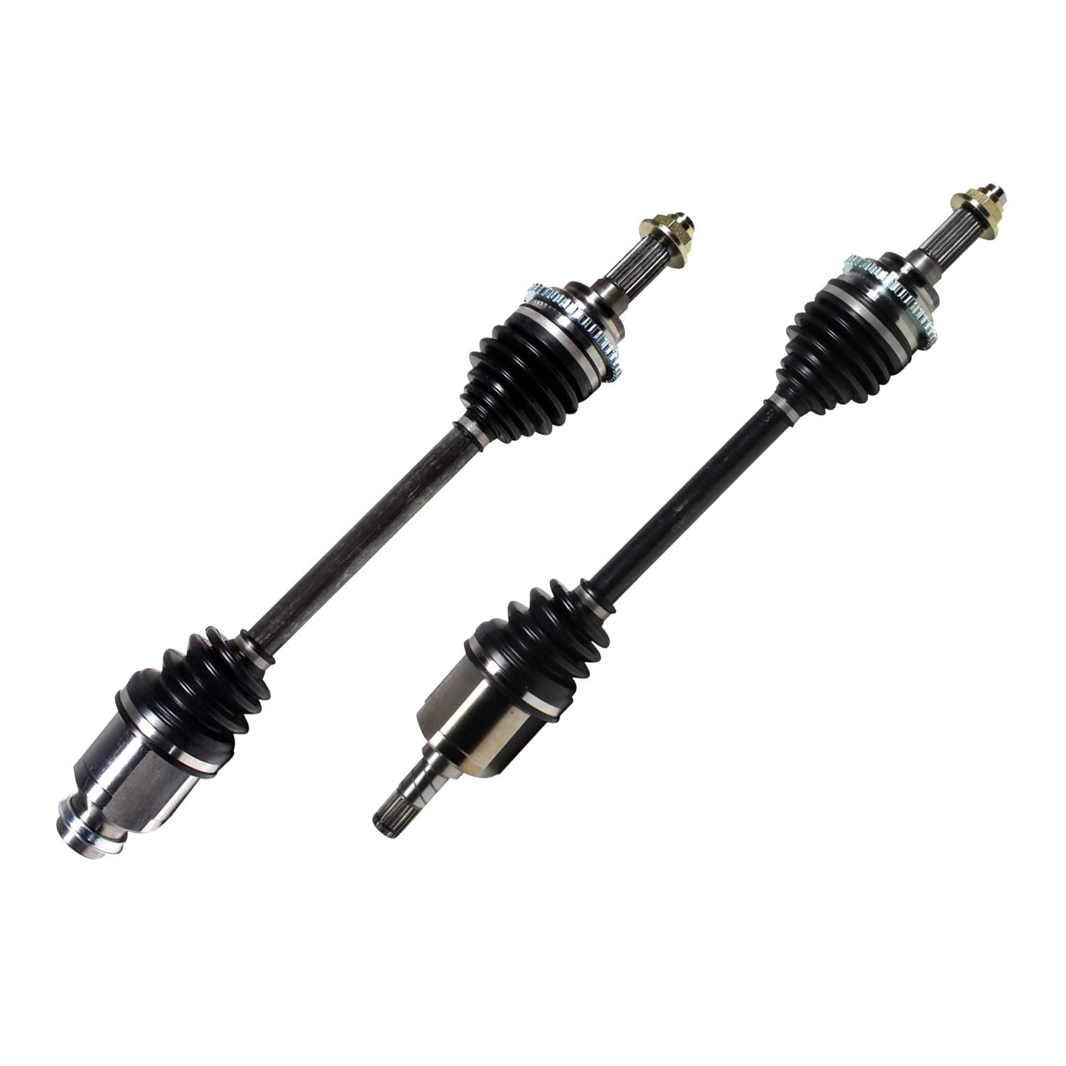 Front Pair CV Axle Shaft Assembly Compatible with 1999-2001 Protege L4-1.6L Manual Trans FWD CV Joint Replace F016-25-500A FA51-25-50X FA51-25-50XA FA51-25-50XR0B FA52-25-500 FA52-25-500A F016-25-500