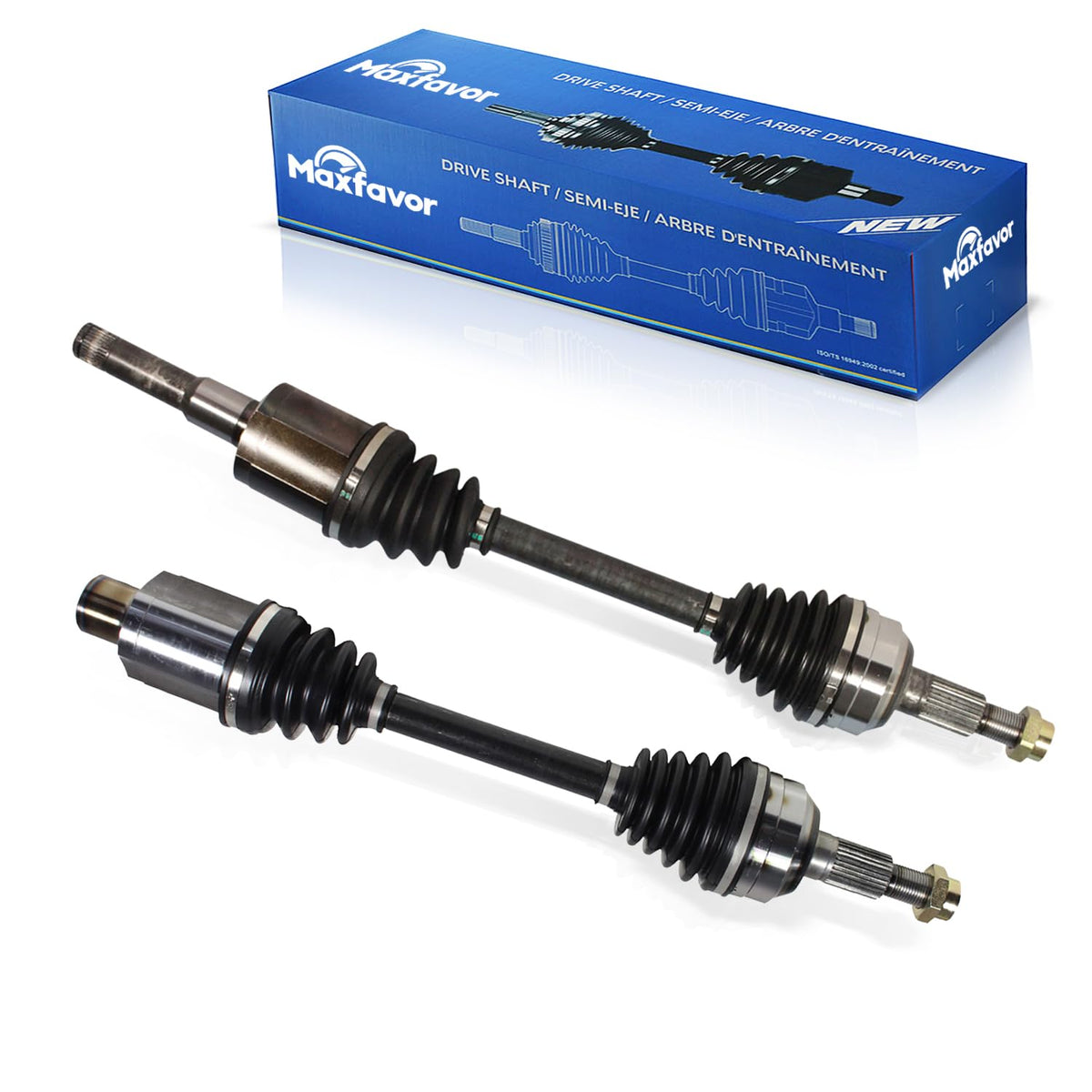 Maxfavor CV Eje delantero para GMC Terrain 2010 2011 2012 2013 2014 2015 2016 2.4L, 2010-2016 Chevy Equinox SLE SLT Sport 2.4L 4 cil, lado del conductor delantero CV conjunto de eje de junta