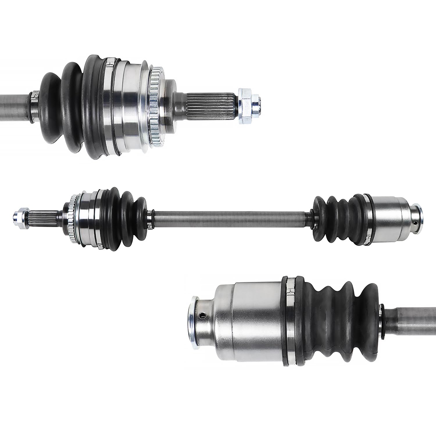 MAXFAVOR CV Axle Front FWD Compatible with Chrysler Pacifica 2017 2021 V6 3.6L, A Pair CV Axle Joint Shaft Assembly, Driver and Passenger Side