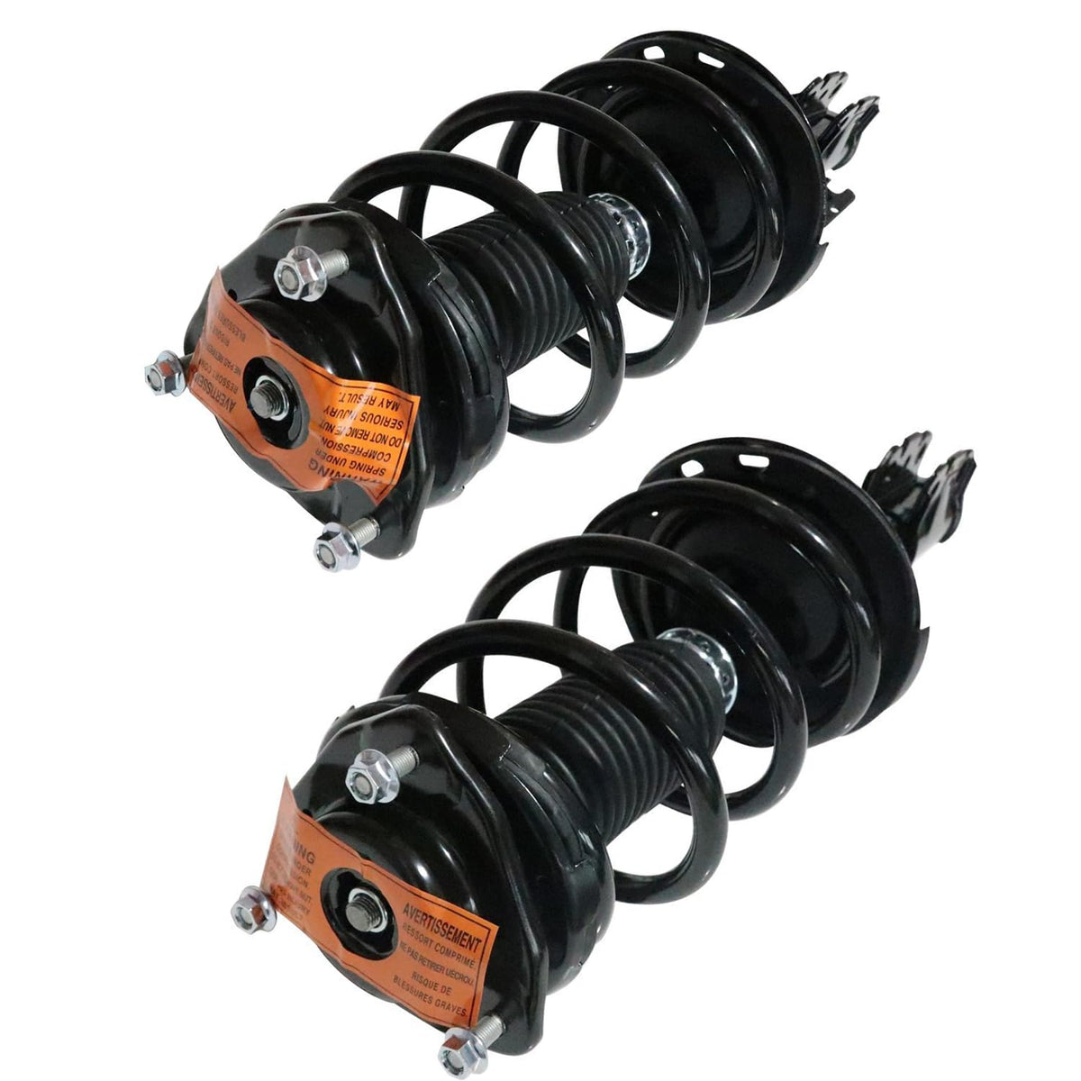 Maxfavor Front Complete Struts Compatible with Toyota Sienna SE 2015-2018 Toyota Sienna SE Premium 2018-2020 - 2x Replacement 2333818L 2333818R Suspension Shock Absorber with Coil Spring Assembly