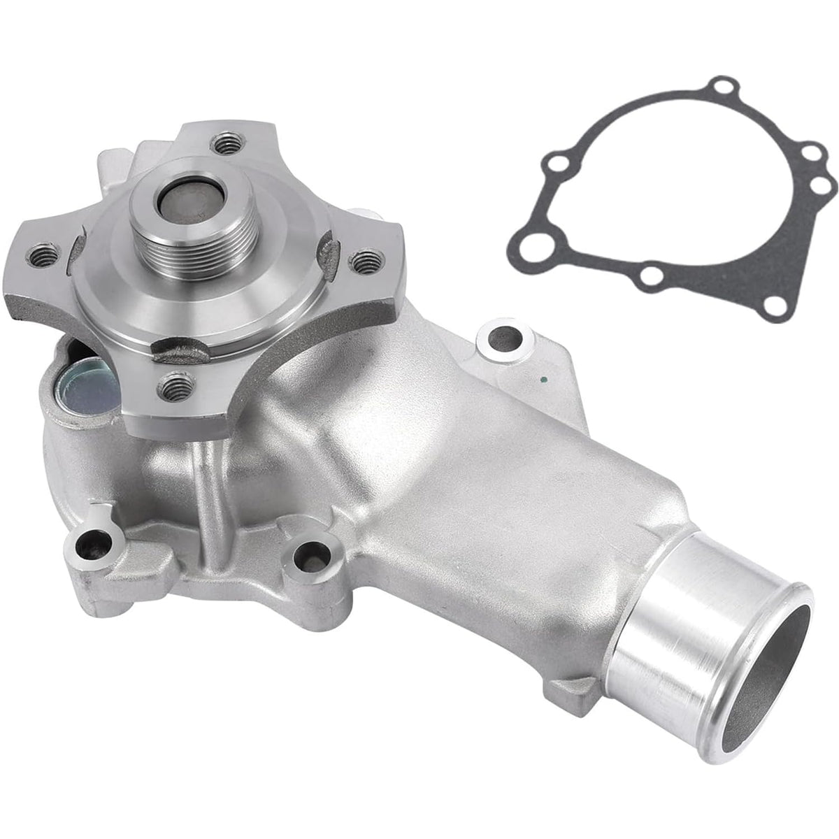 Maxfavor AW7164 Engine Water Pump Kit Compatible with Jeep 1999-2004 Grand Cherokee 2000-2006 TJ L6-4.0L Wrangler L6-4.0L Automotive Engine Water Pump