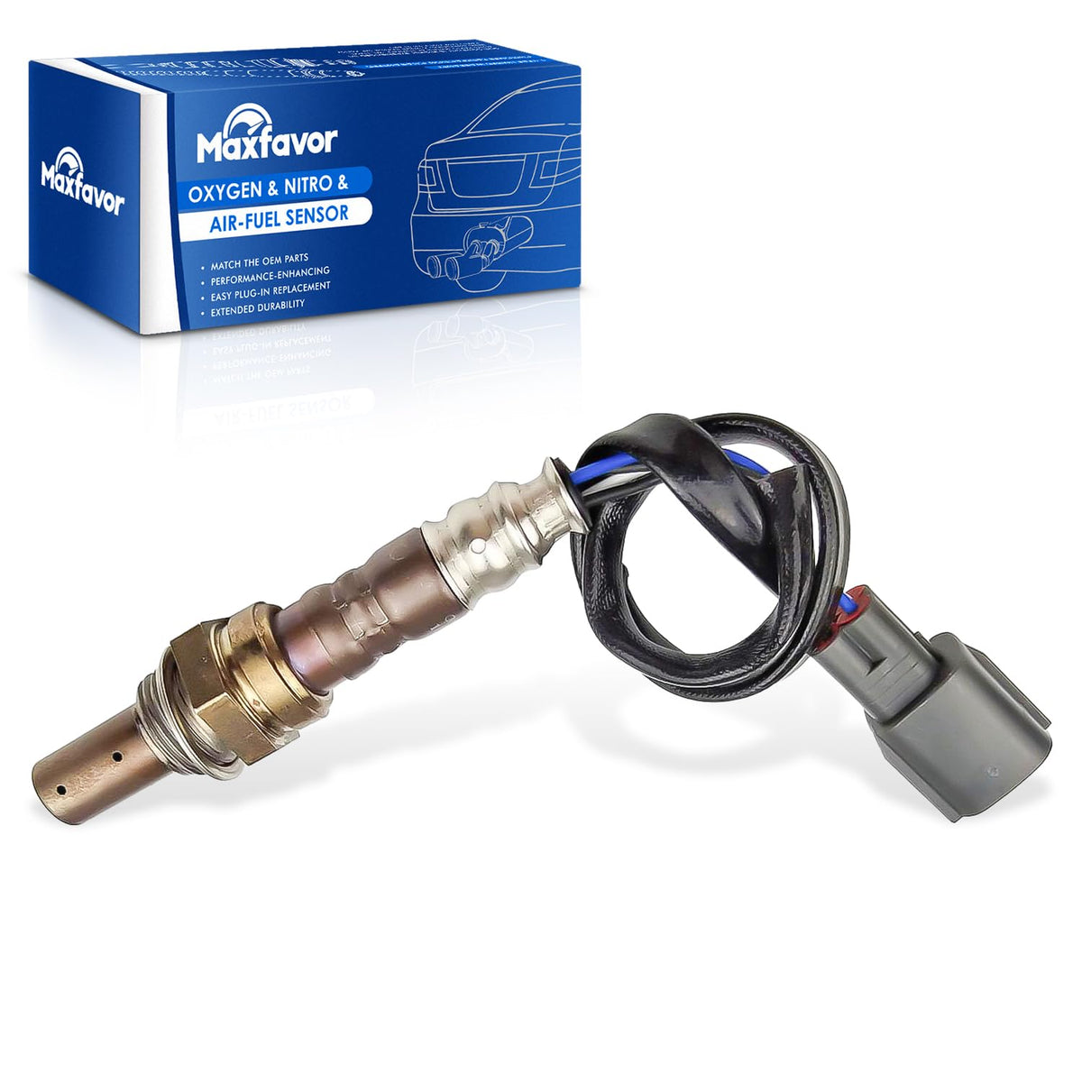 Maxfavor 234-9009 Oxygen Sensor Upstream Replacement for 1999-2003 Lexus RX300, for 1997 1998 1999 Toyota Avalon 2000 Camry, 2001-2003 Highlander V6 3.0L O2 Sensor 15217 8946741011 25697 350-64013