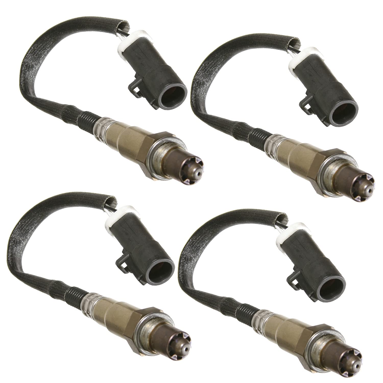Maxfavor 4Pcs 234-4401 * 4 Upstream Downstream O2 Oxygen Sensor Compatible with Replacement for Ford F-150 2004-2008 4.2L 4.6L 5.4L, Lincoln Mark LT 2006-2008 5.4L O2 Sensor