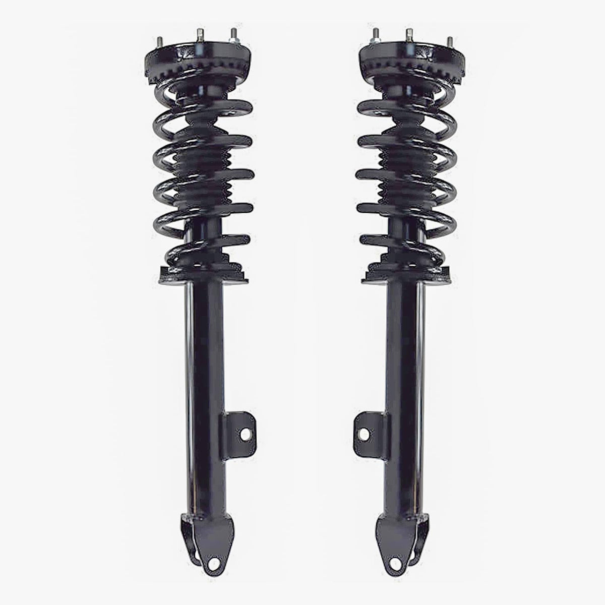 Maxfavor Pair of Front Shock Absorbers and Struts Complete Assembly with Coil Spring Compatible with Dodge Challenger R/T 2009-2010, Replacement for 1335531L 1335531R