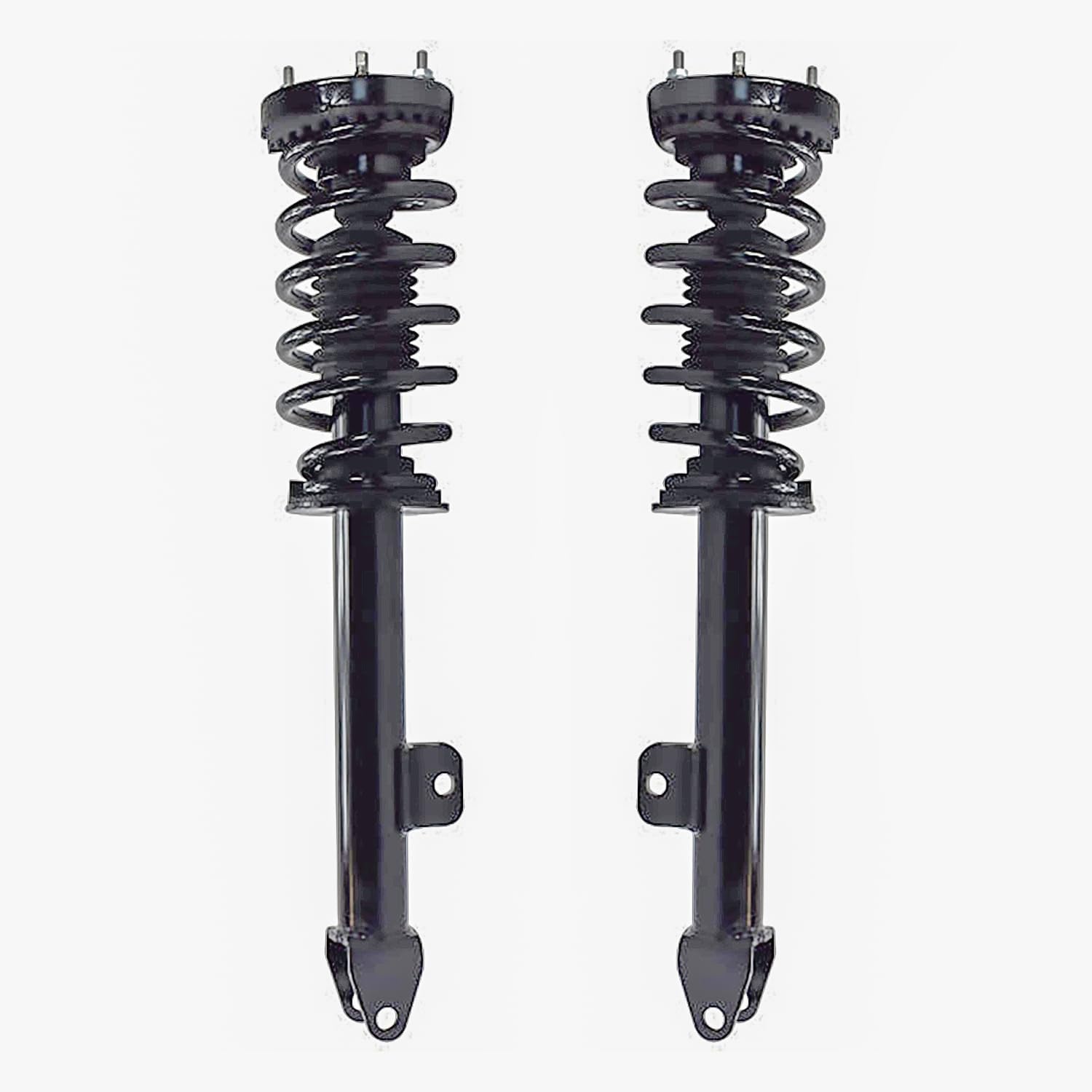 Maxfavor Pair of Front Shock Absorbers and Struts Complete Assembly with Coil Spring Compatible with Dodge Challenger R/T 2009-2010, Replacement for 1335531L 1335531R