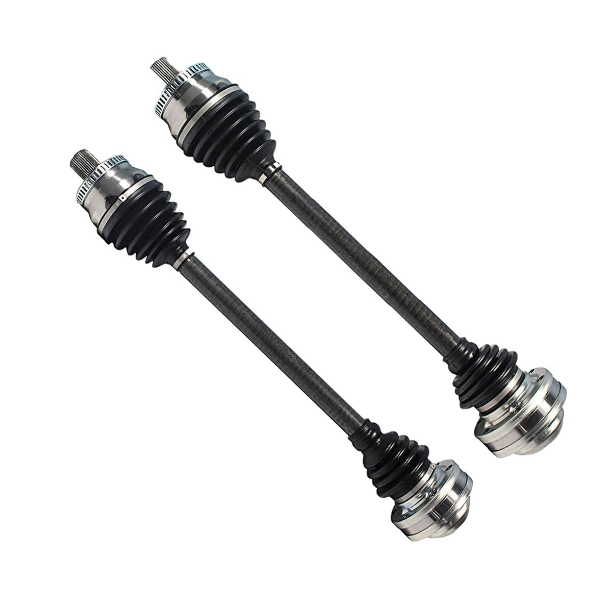 Front Pair CV Axle Shaft Assembly Compatible with Compatible with Audi Models 2002-2004 A4 Quattro CV Joint Replace 8E0-407-452-AX 8E0-407-271-AB 8E0-407-451-AX 19342951 11827229 8E0-407-272-AB